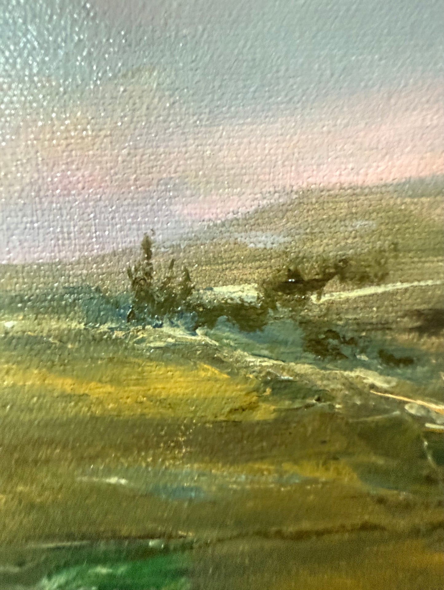 Distant Dreams, 51x61 cm, original oil painting
