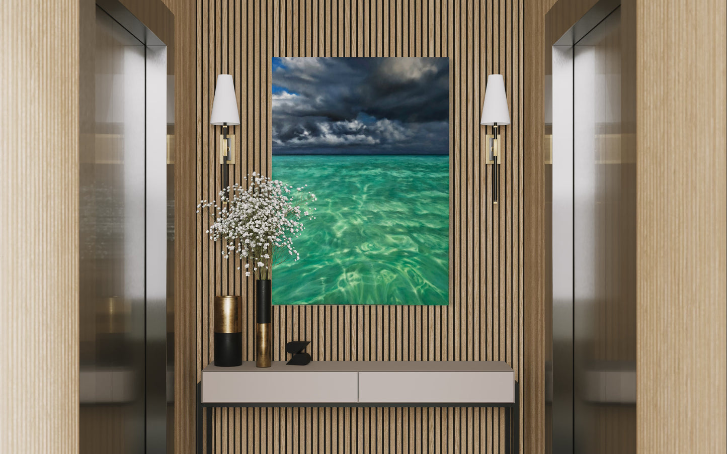 Under the Mexican Sky, 61x76 cm, original oil painting