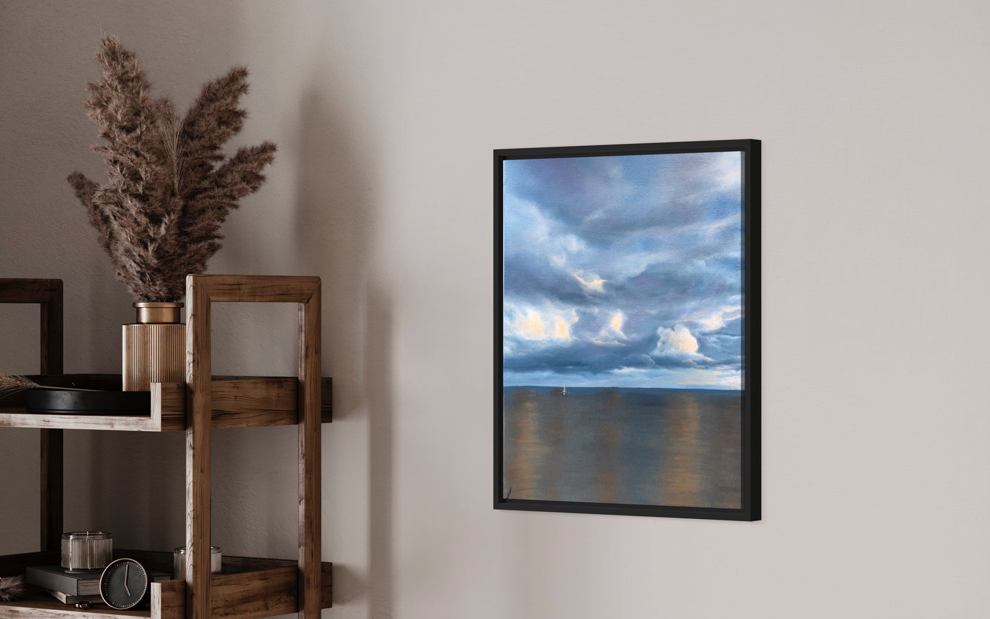 New Horizons, original oil painting, seascape