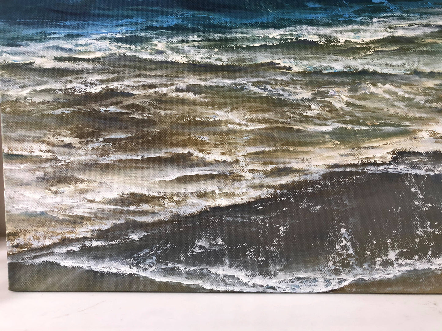 Hidden Bay, 76x102 cm, original oil painting