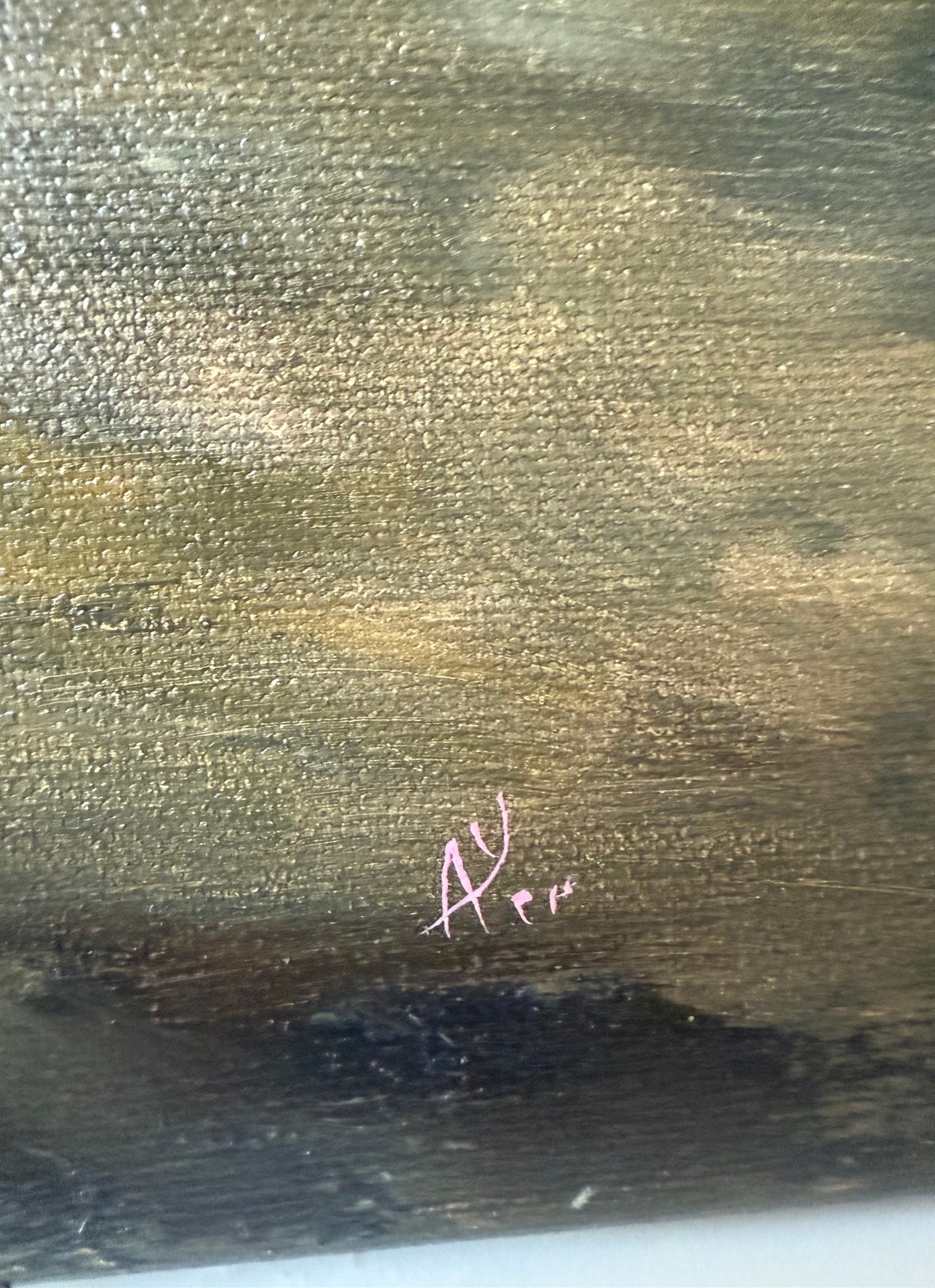 Distant Dreams, 51x61 cm, original oil painting