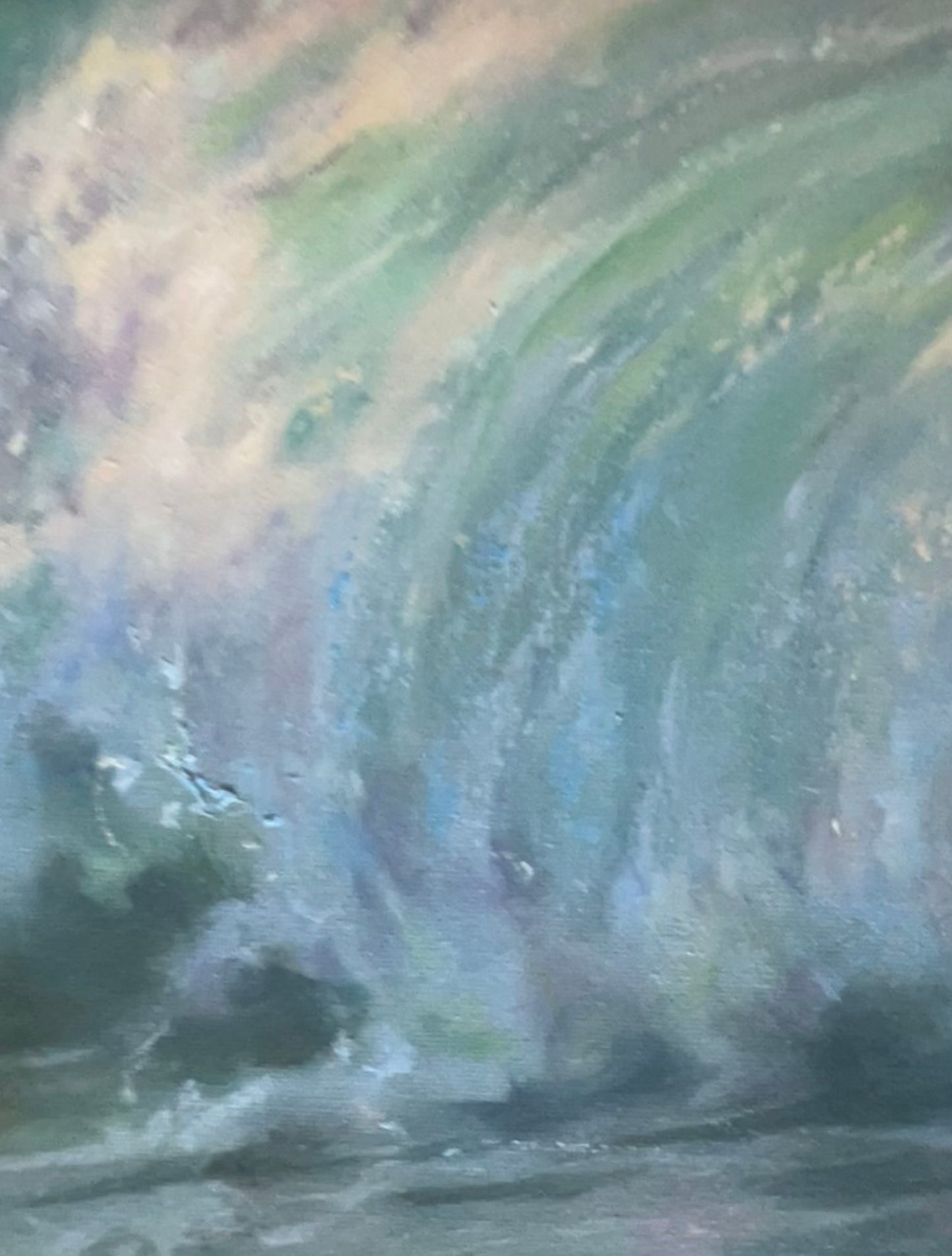 Dreamy Coast, 50x60 cm, original oil painting