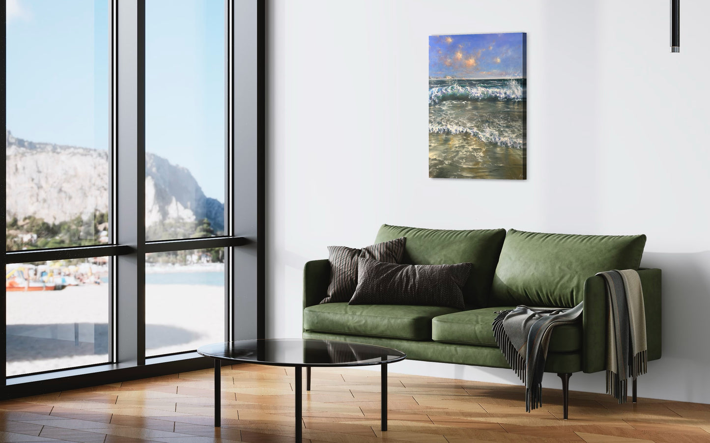 Escape, 61x76 cm, original oil painting