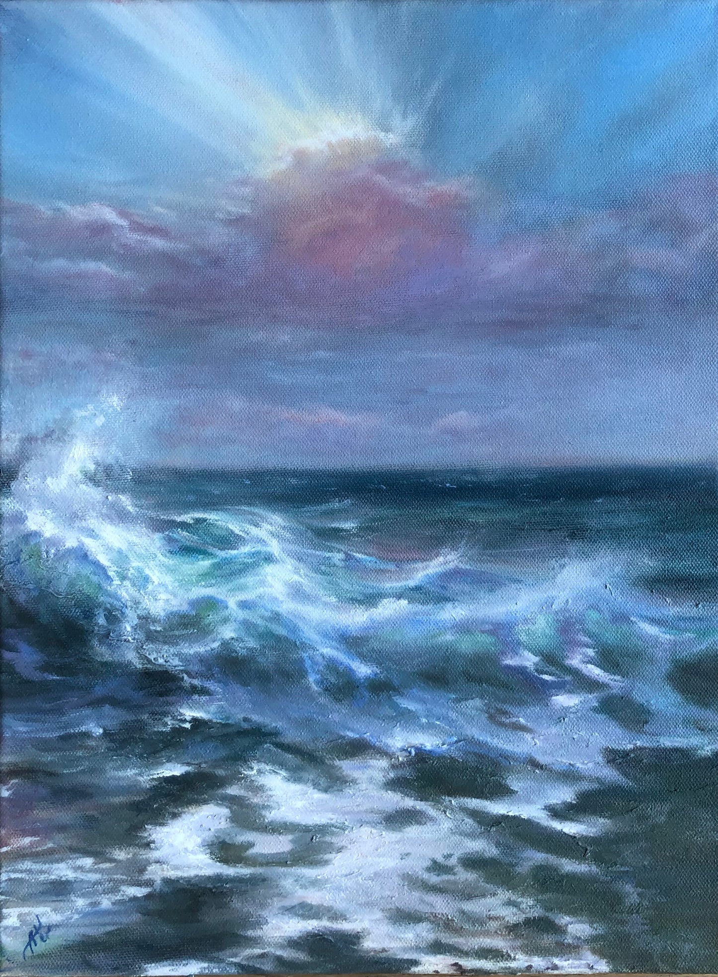 Happy Memories, 30x40 cm, seascape