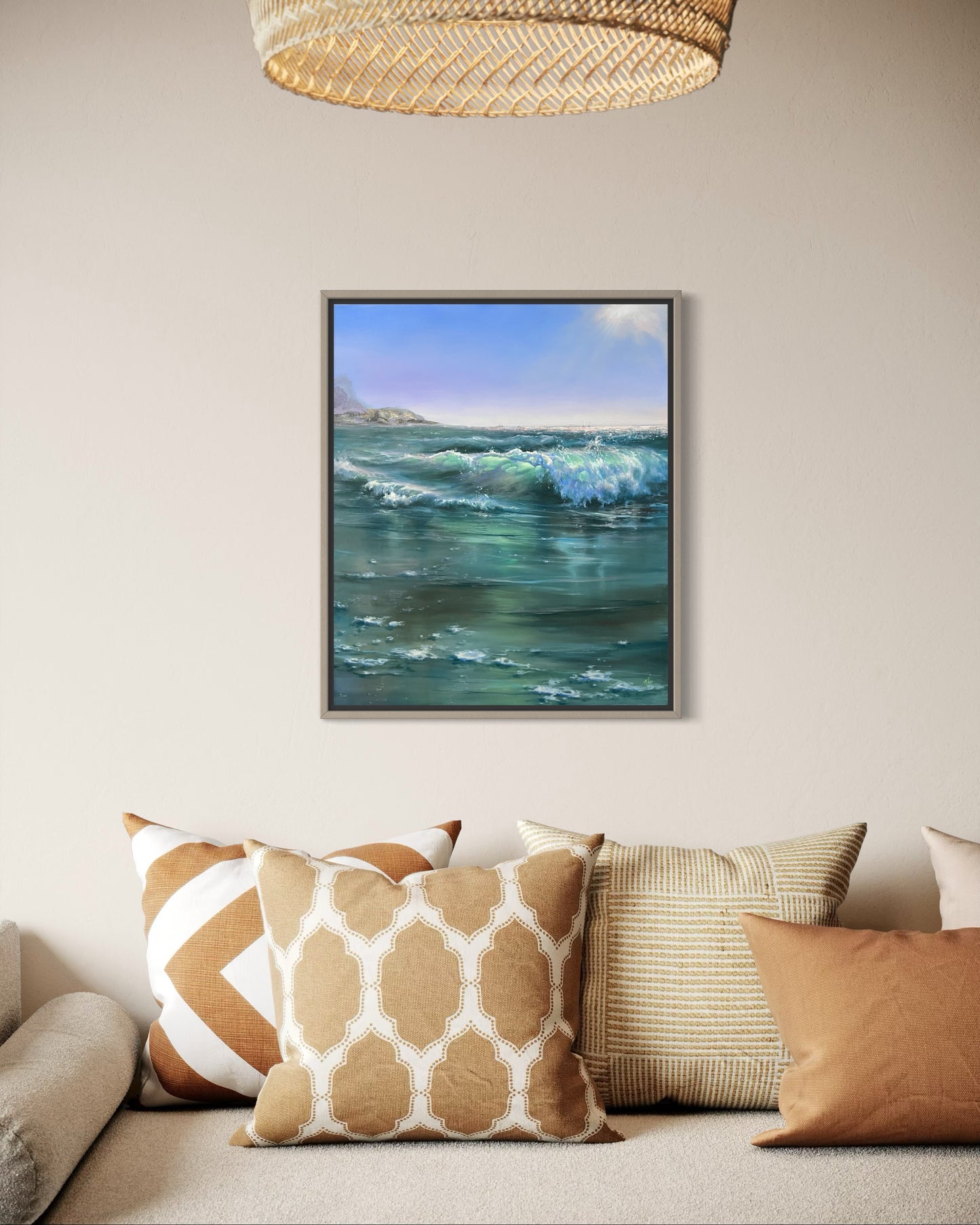 Glorious Day, 50x60 cm, original oil painting