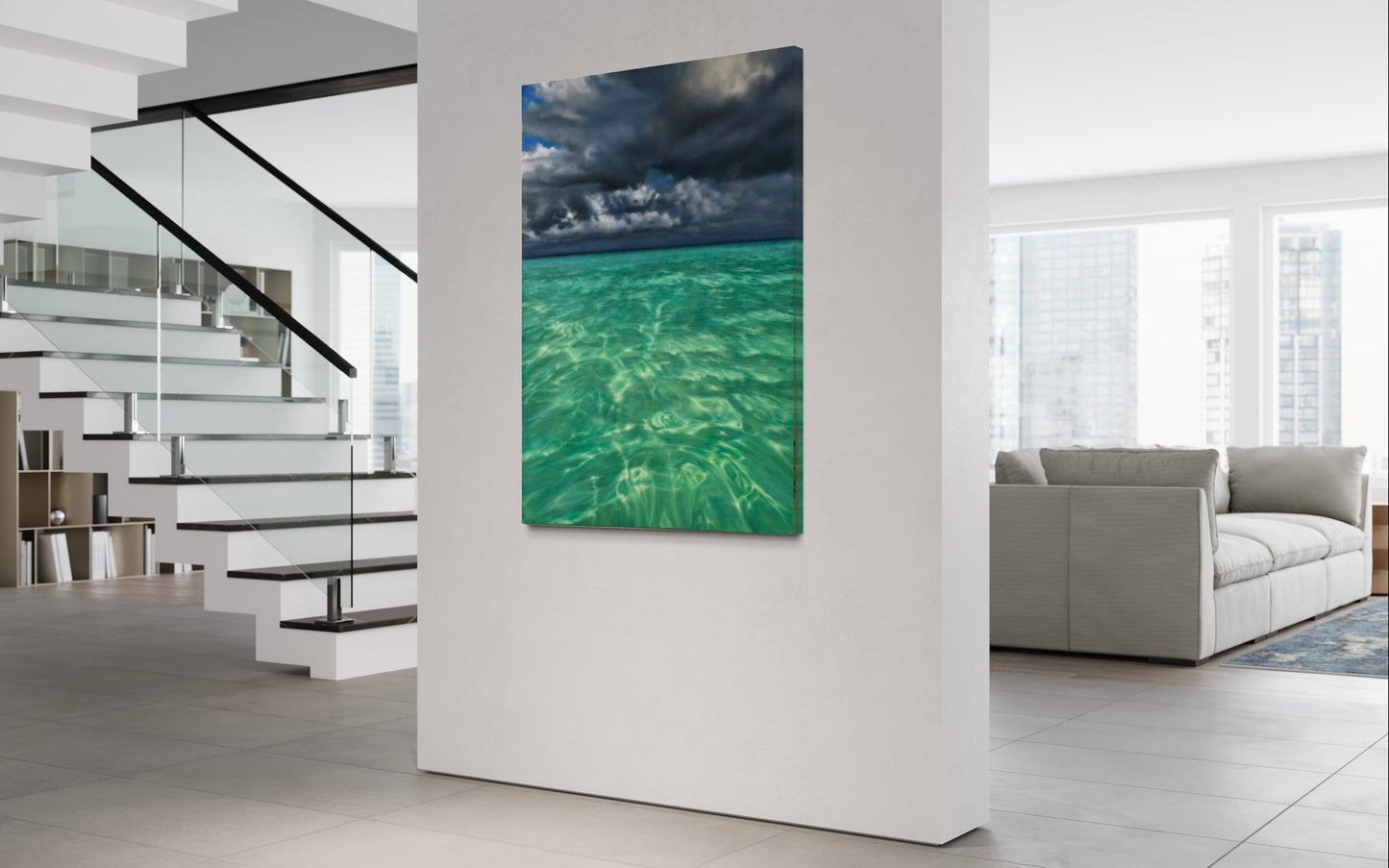 Under the Mexican Sky, 61x76 cm, original oil painting