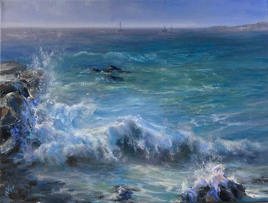 Happy Summer, 30x40 cm, seascape