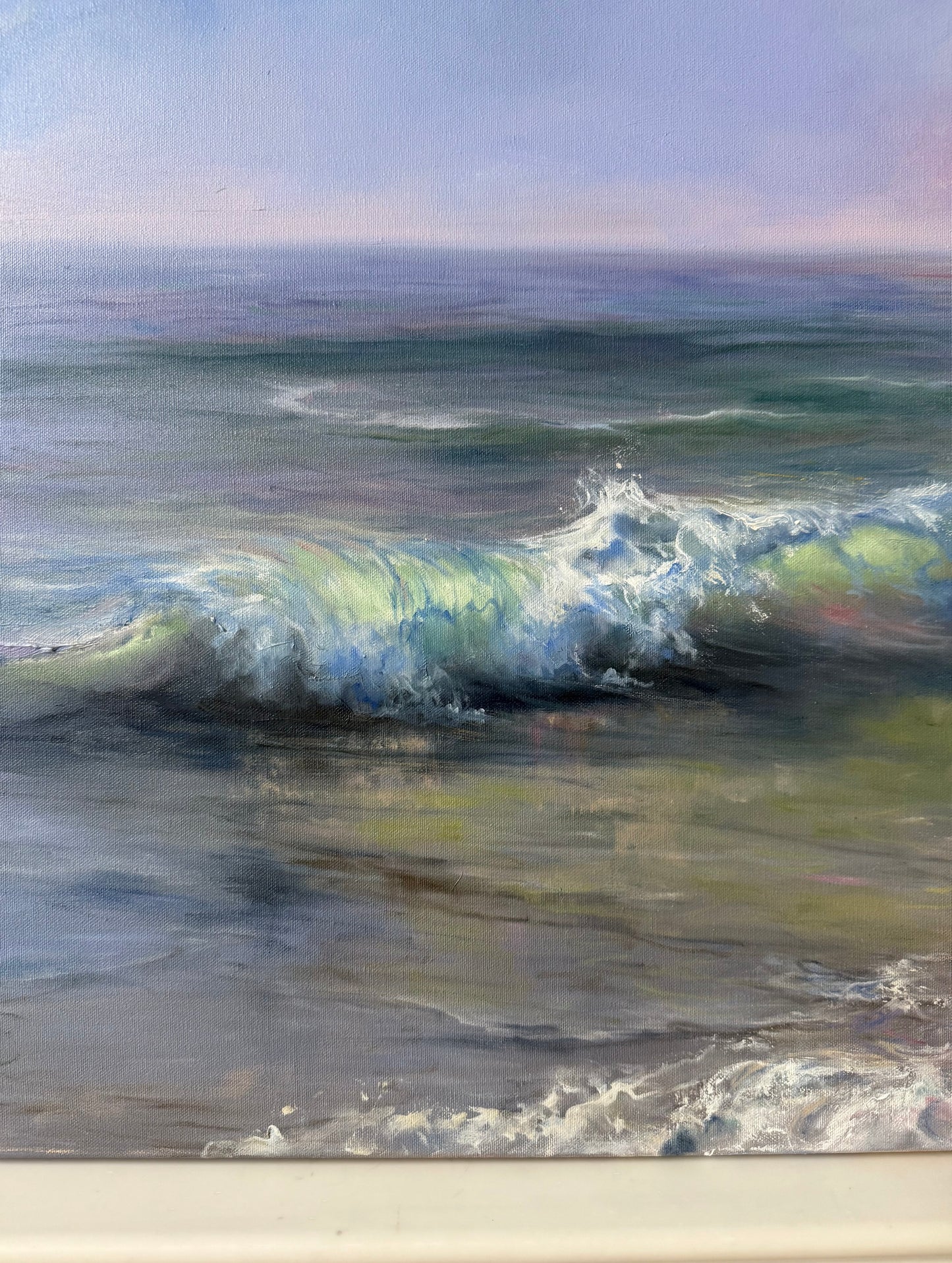 Ocean wave painting