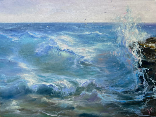 Tenerife, 30x40 cm, original oil painting