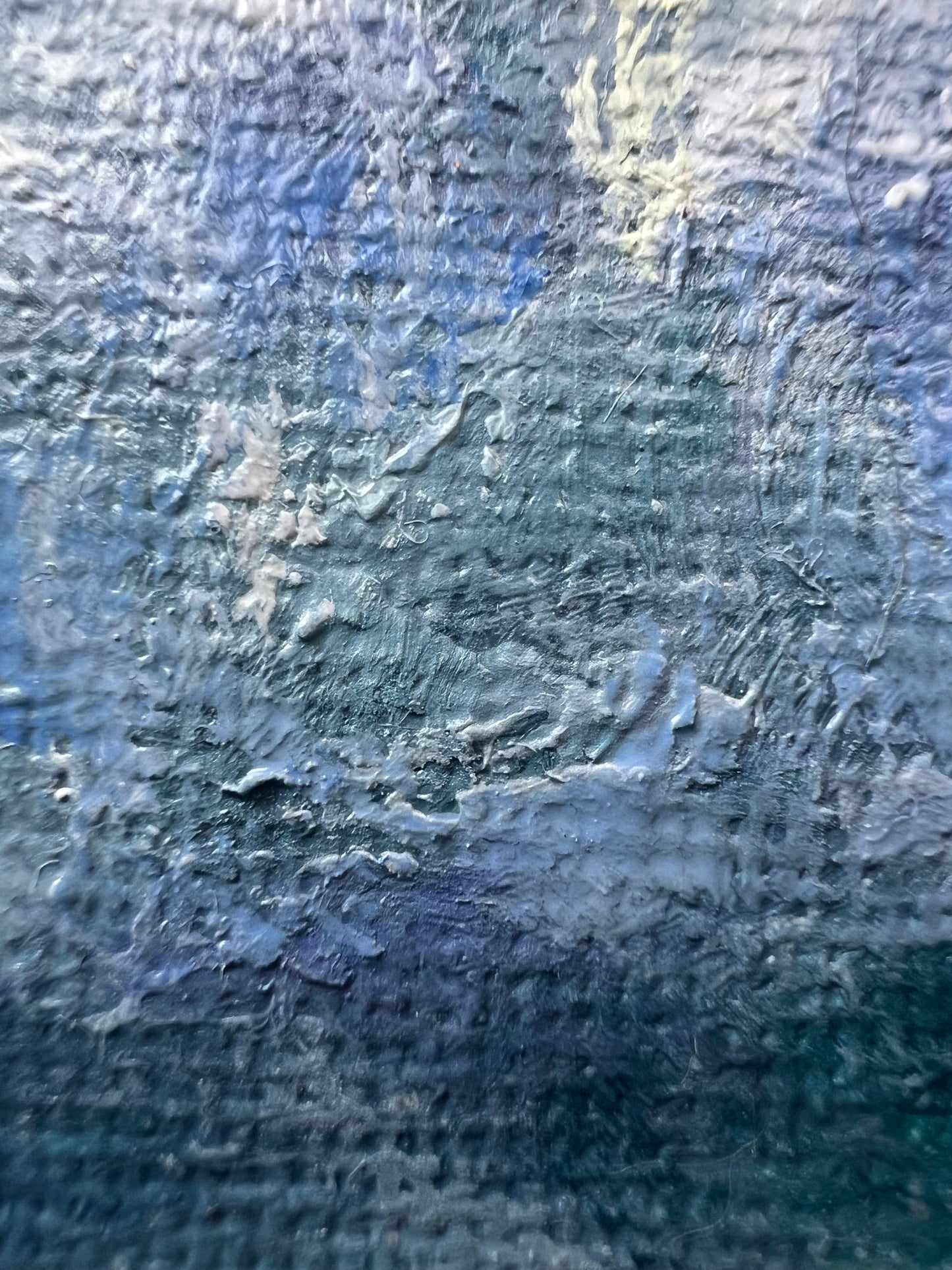 Racing Waves, 13x18 cm, original seascape oil painting