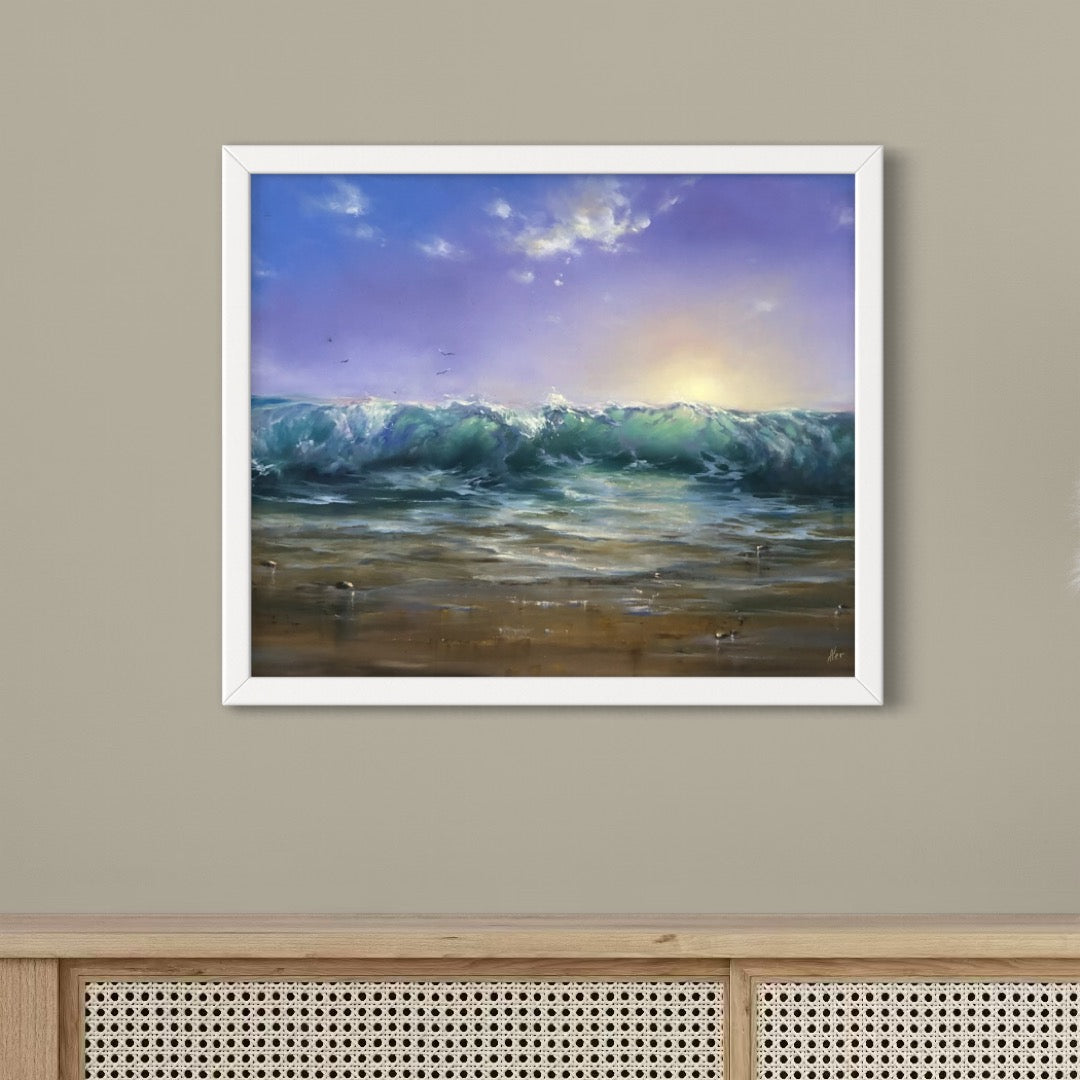 Shine Bright, original oil painting