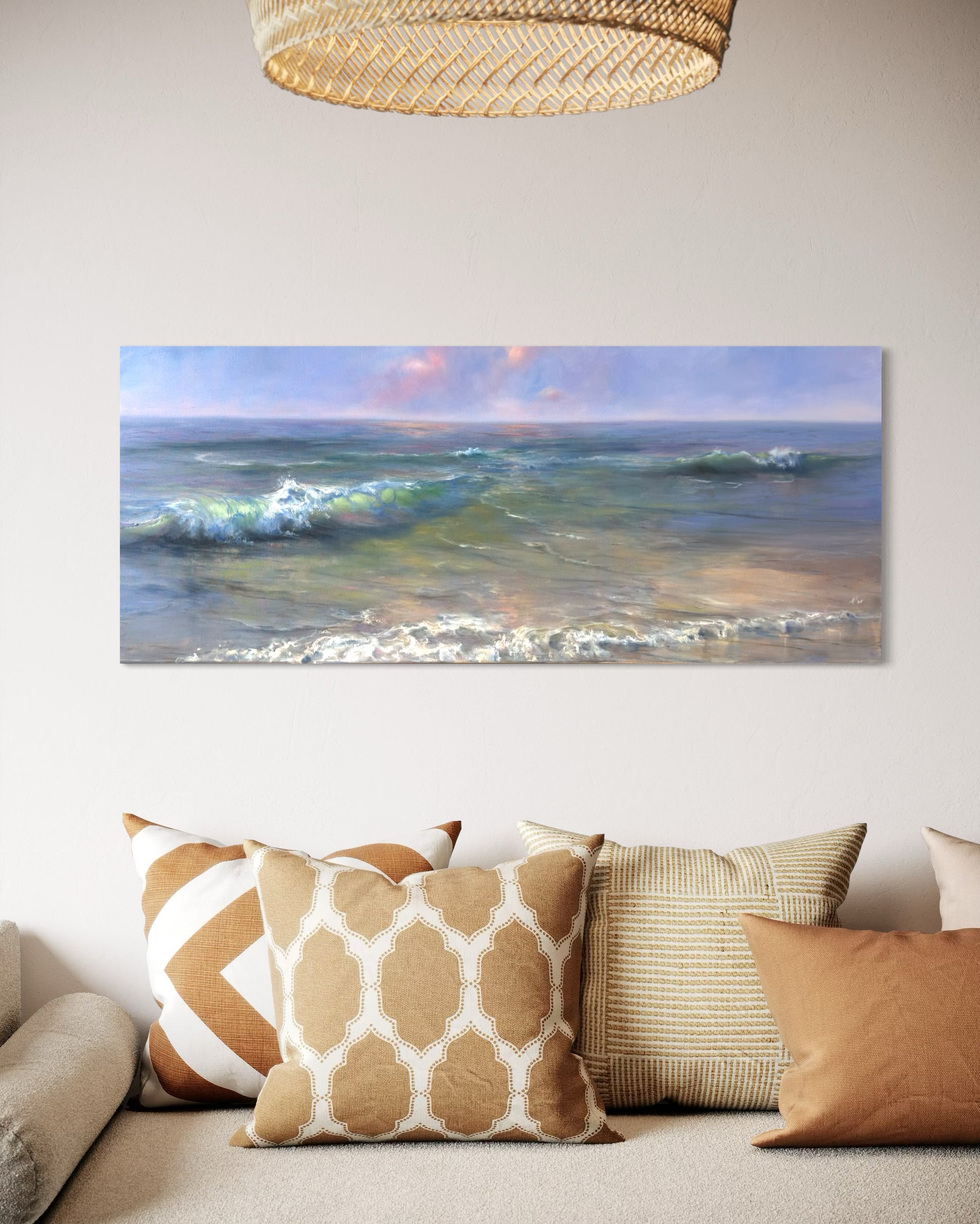 Realistic sea painting
