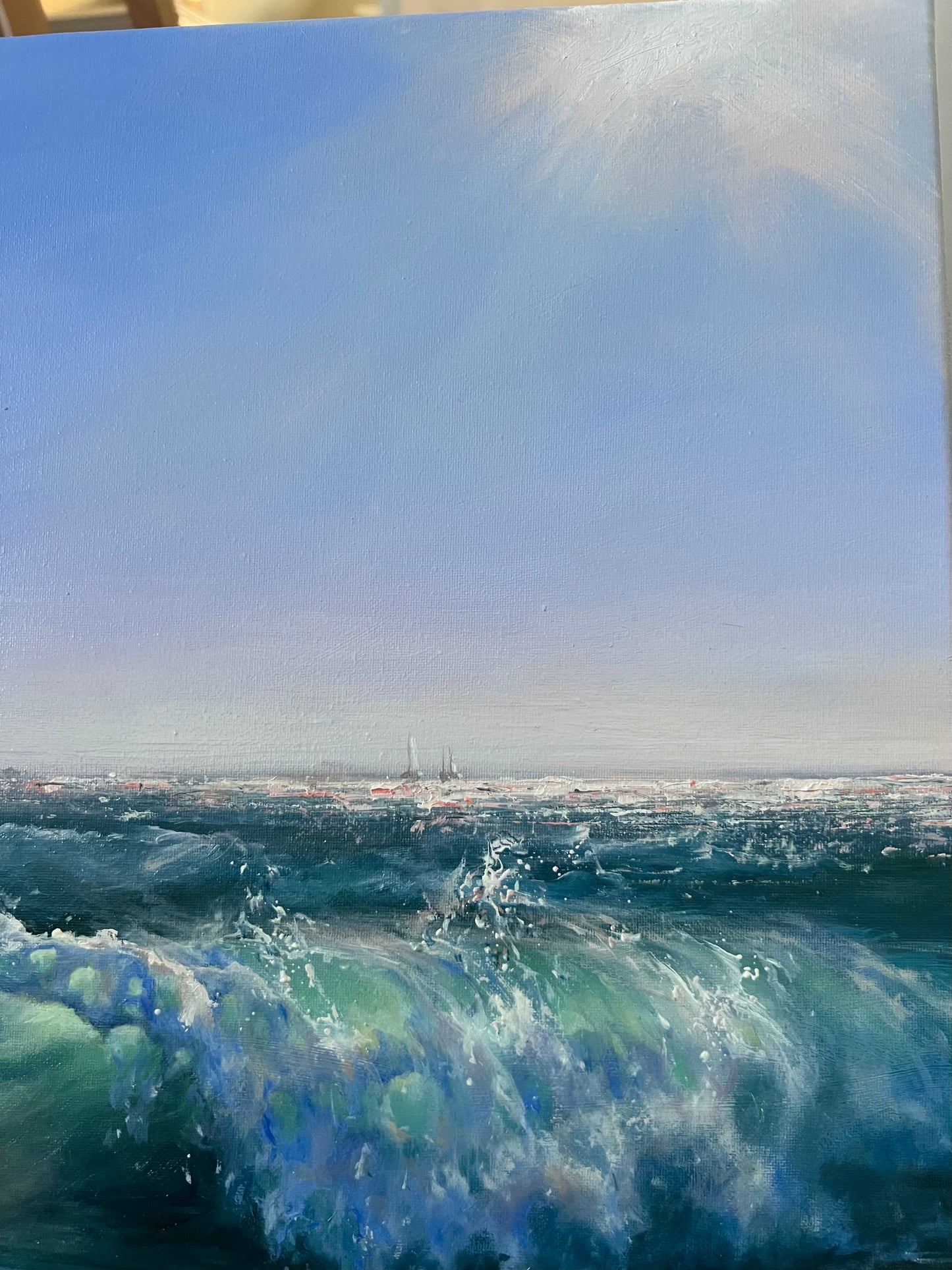 Glorious Day, 50x60 cm, original oil painting