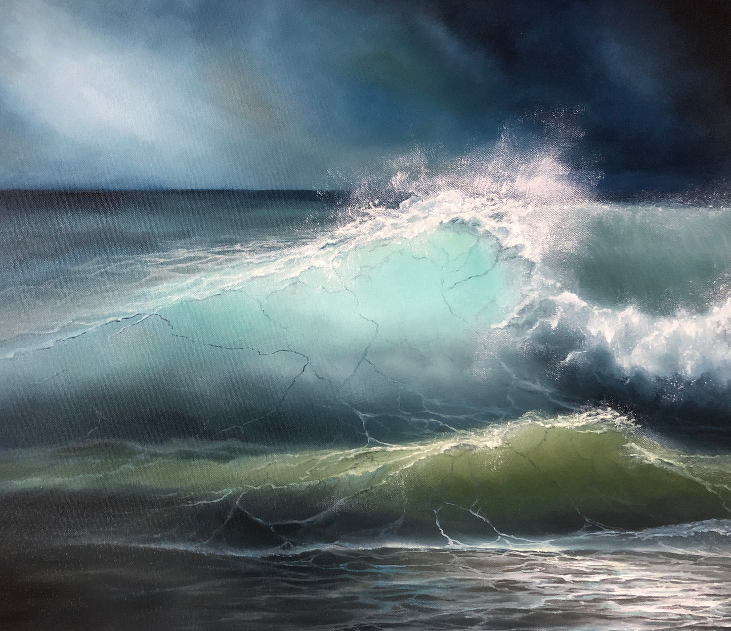 Limited edition fine art print 40x30cm - The Wave