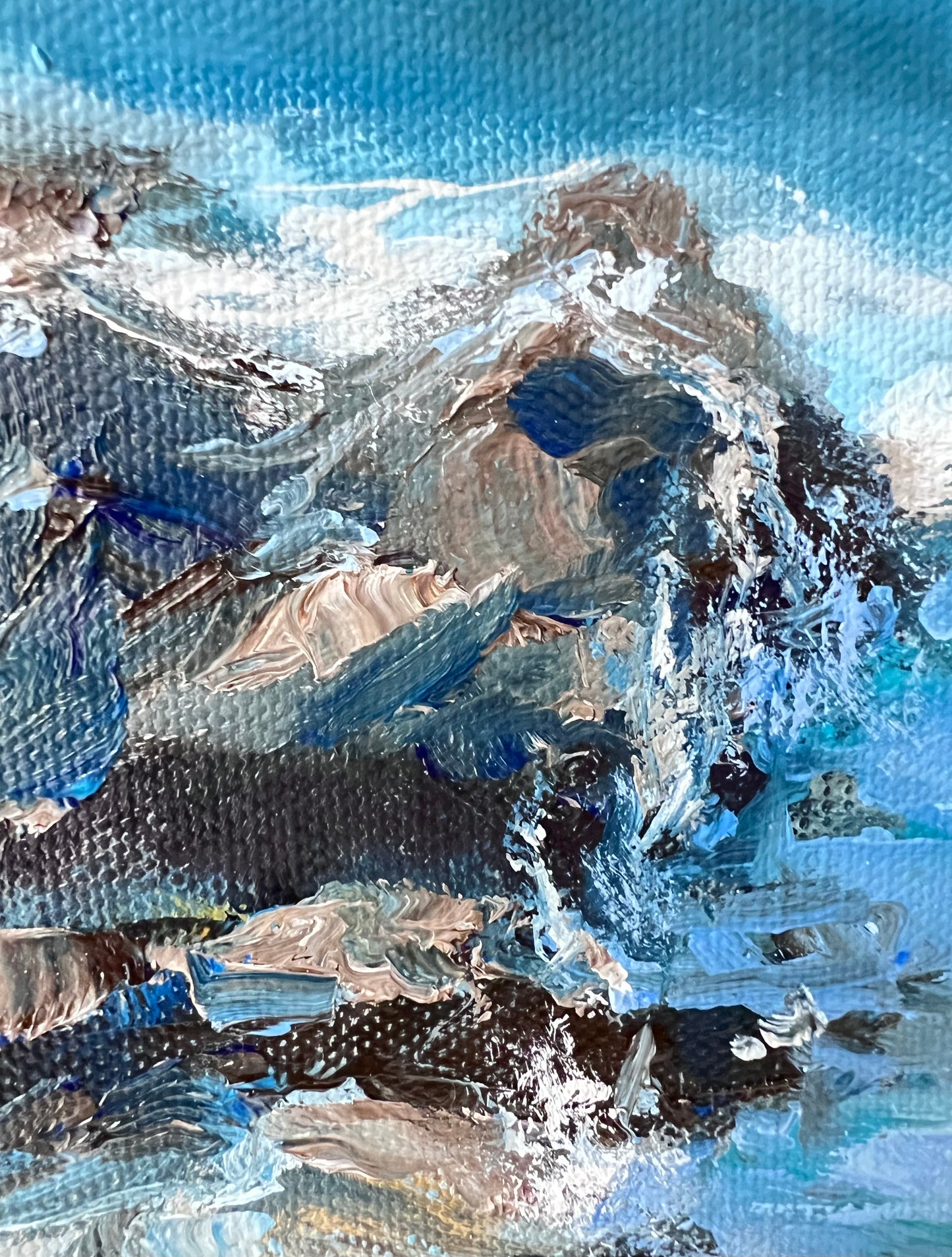 Never-ending Summer, original oil painting