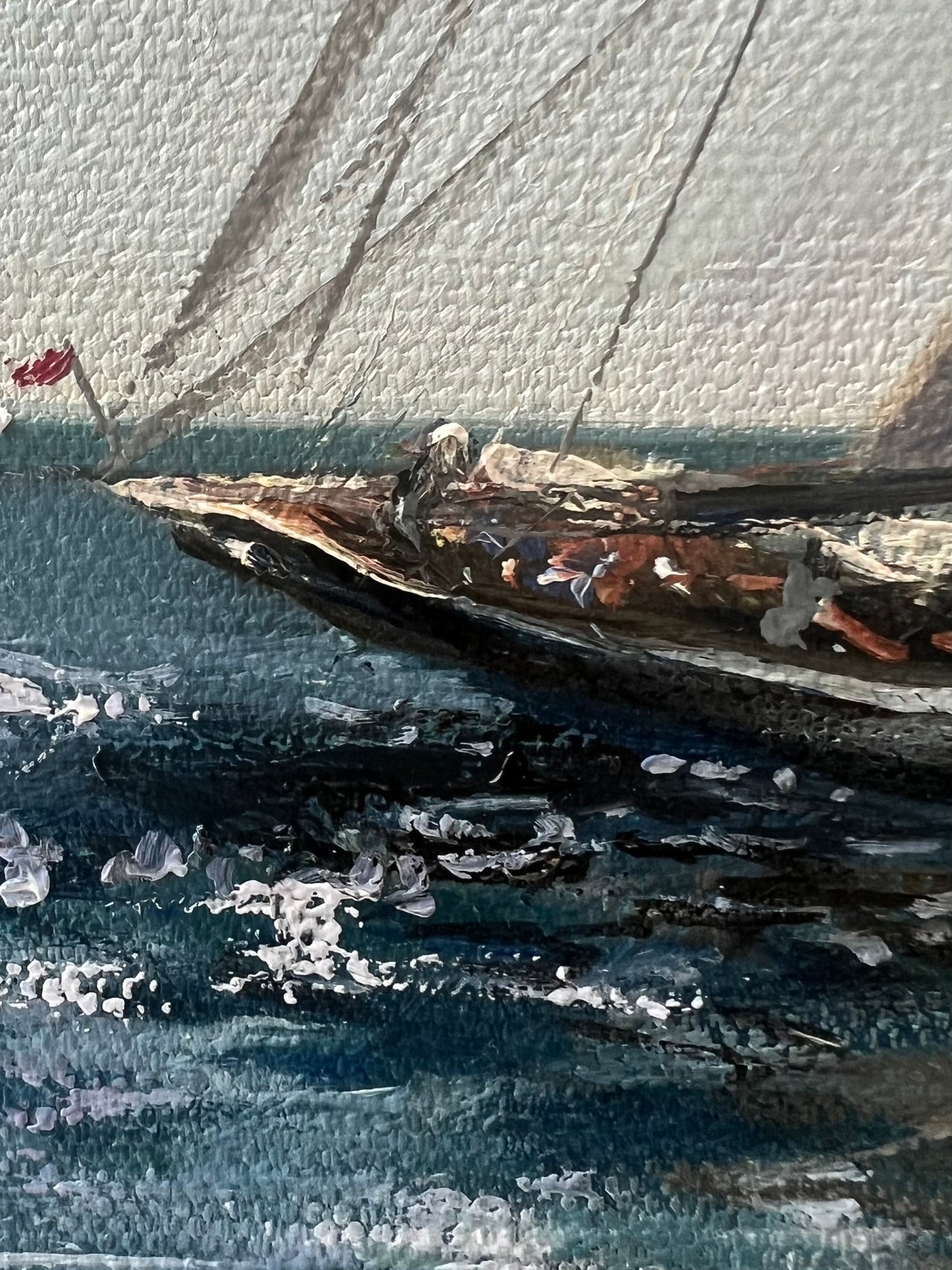 Perfect Day, original oil painting, seascape