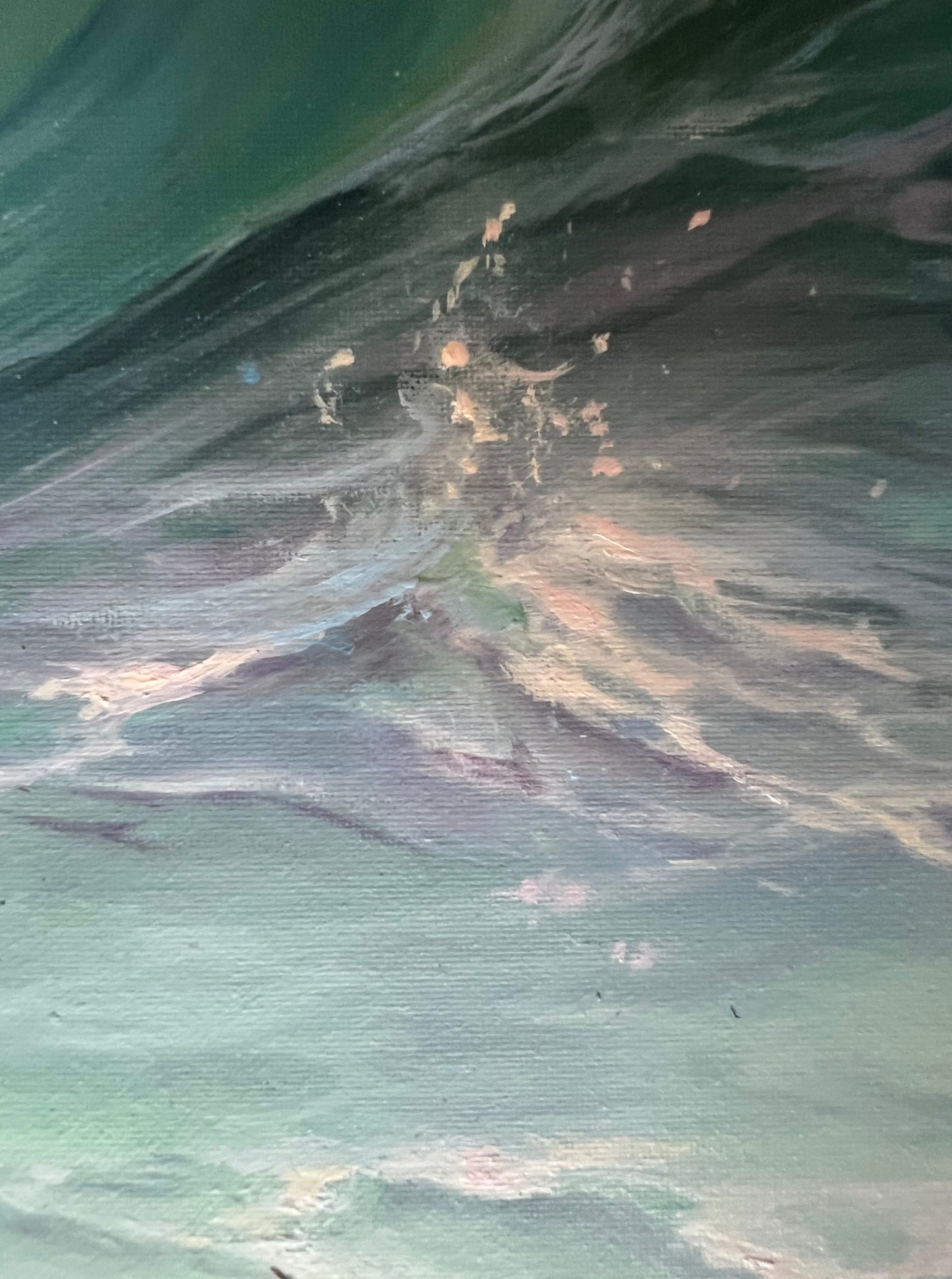 Dreamy Coast, 50x60 cm, original oil painting