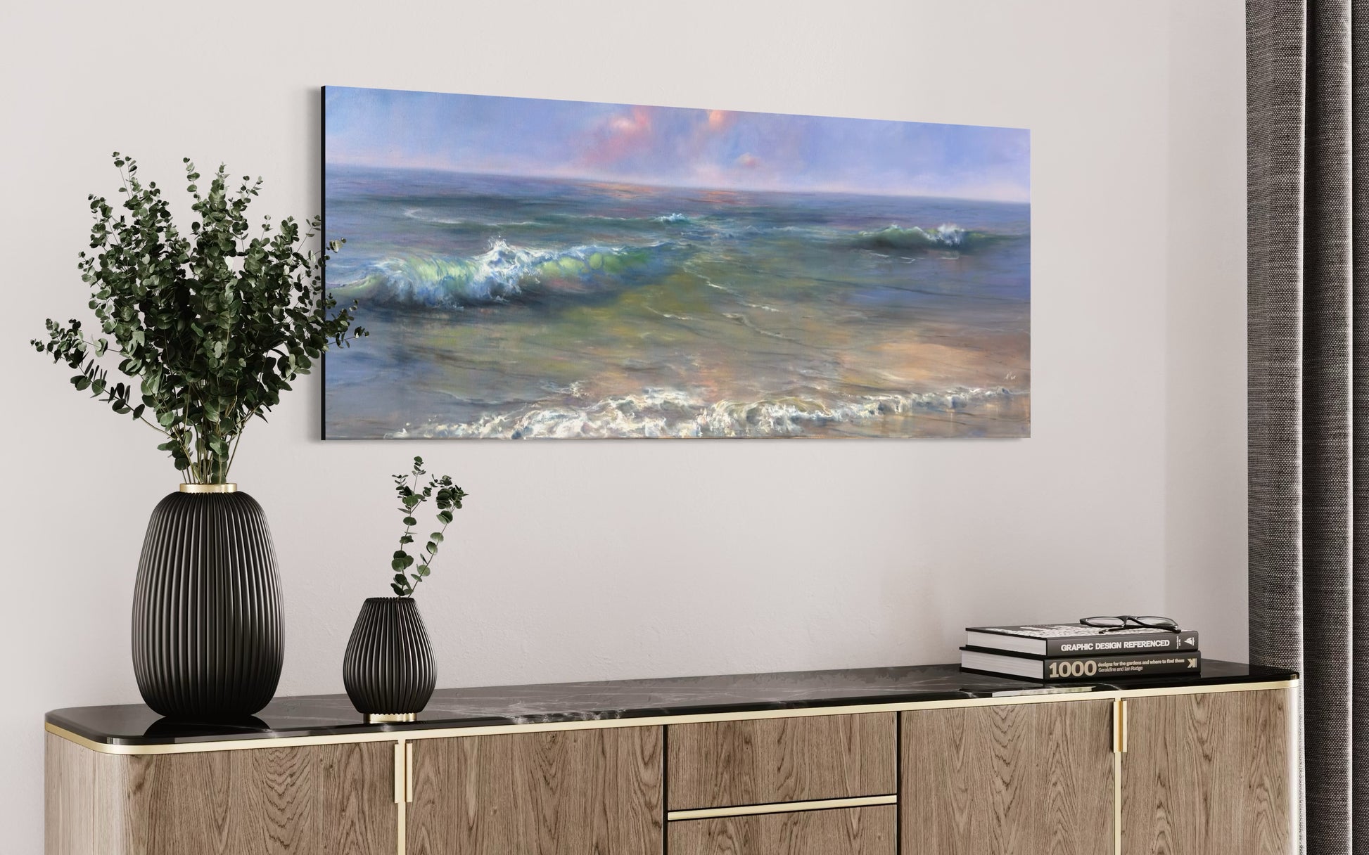 Fine art ocean waves