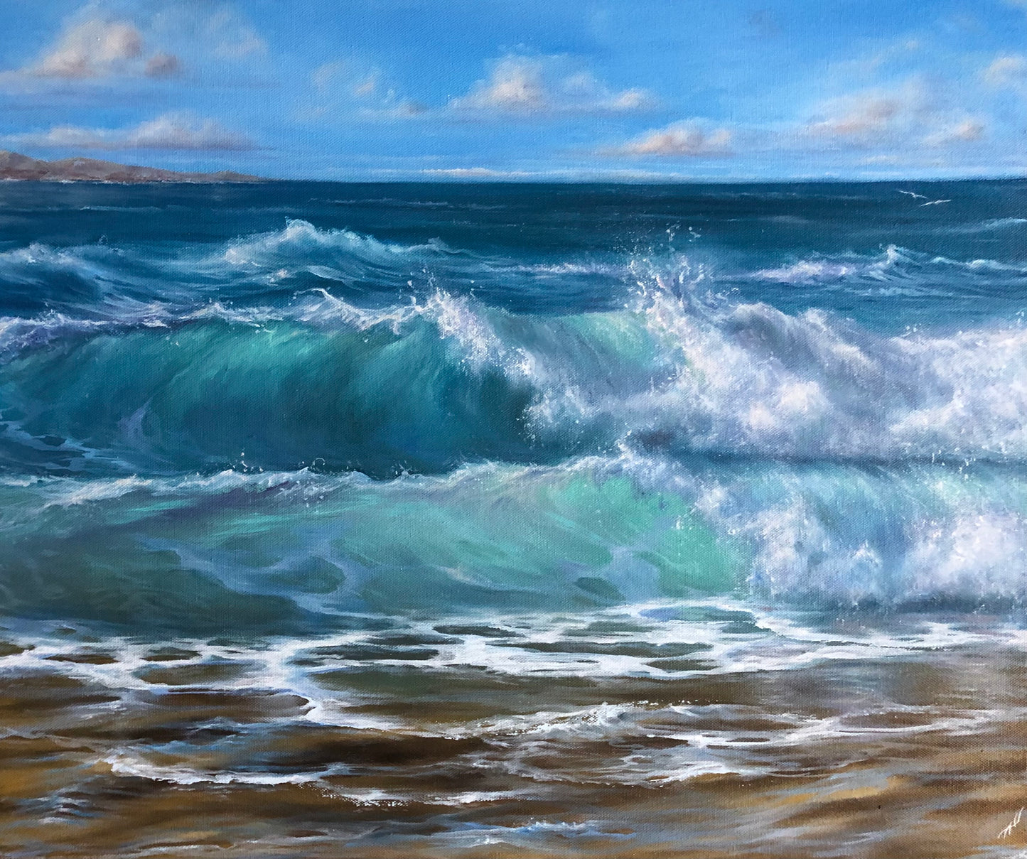 Joyful Times, original oil painting