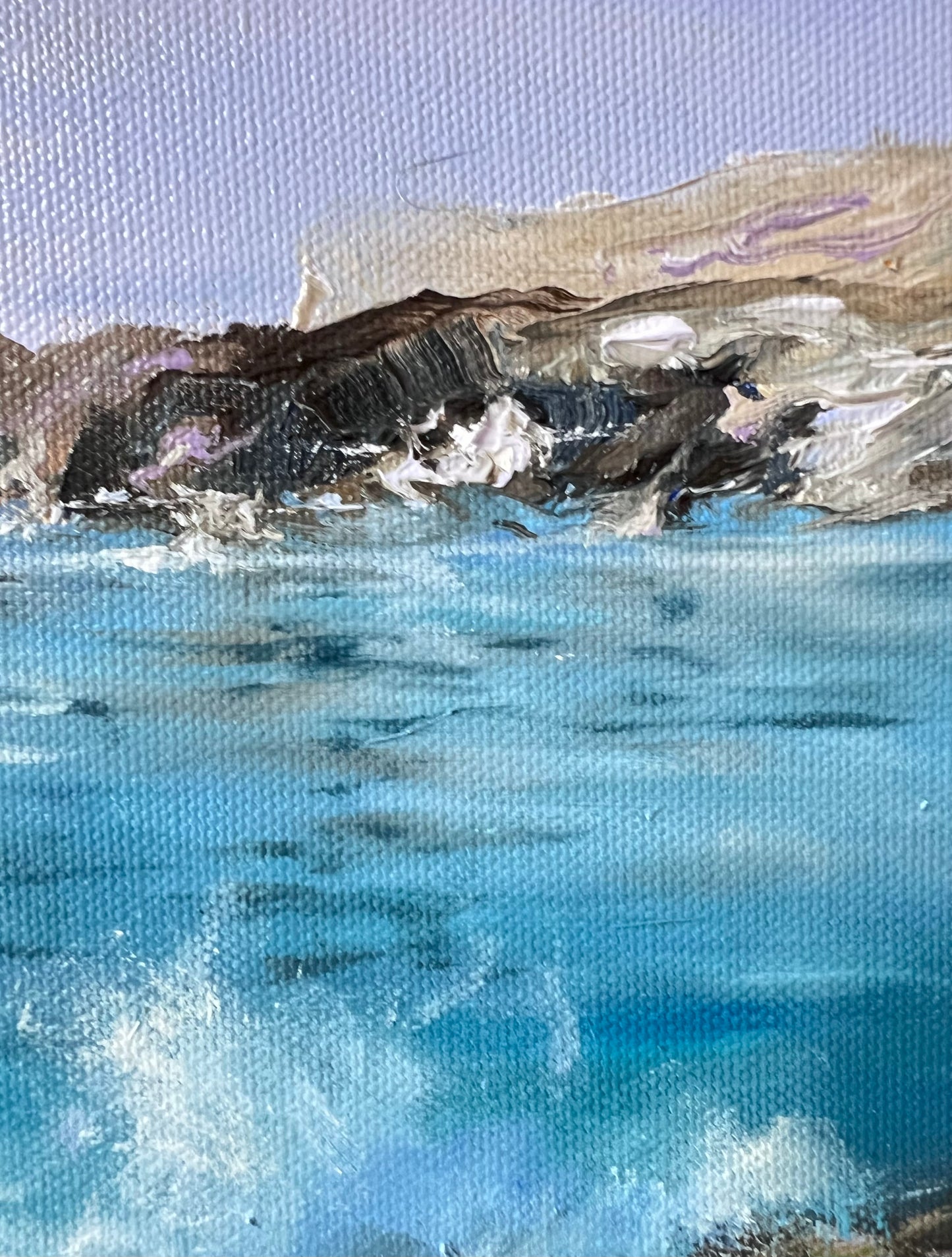 Never-ending Summer, original oil painting