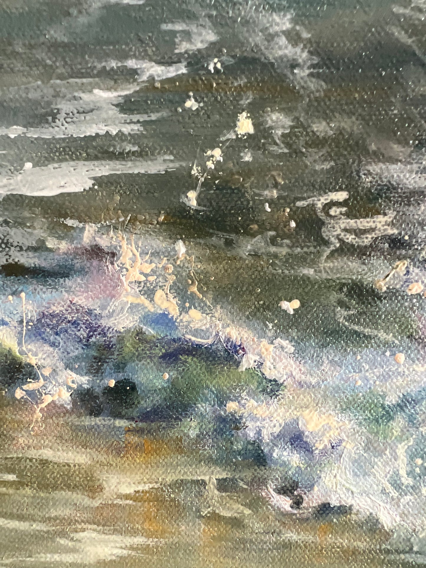 sea foam oil painting to buy UK