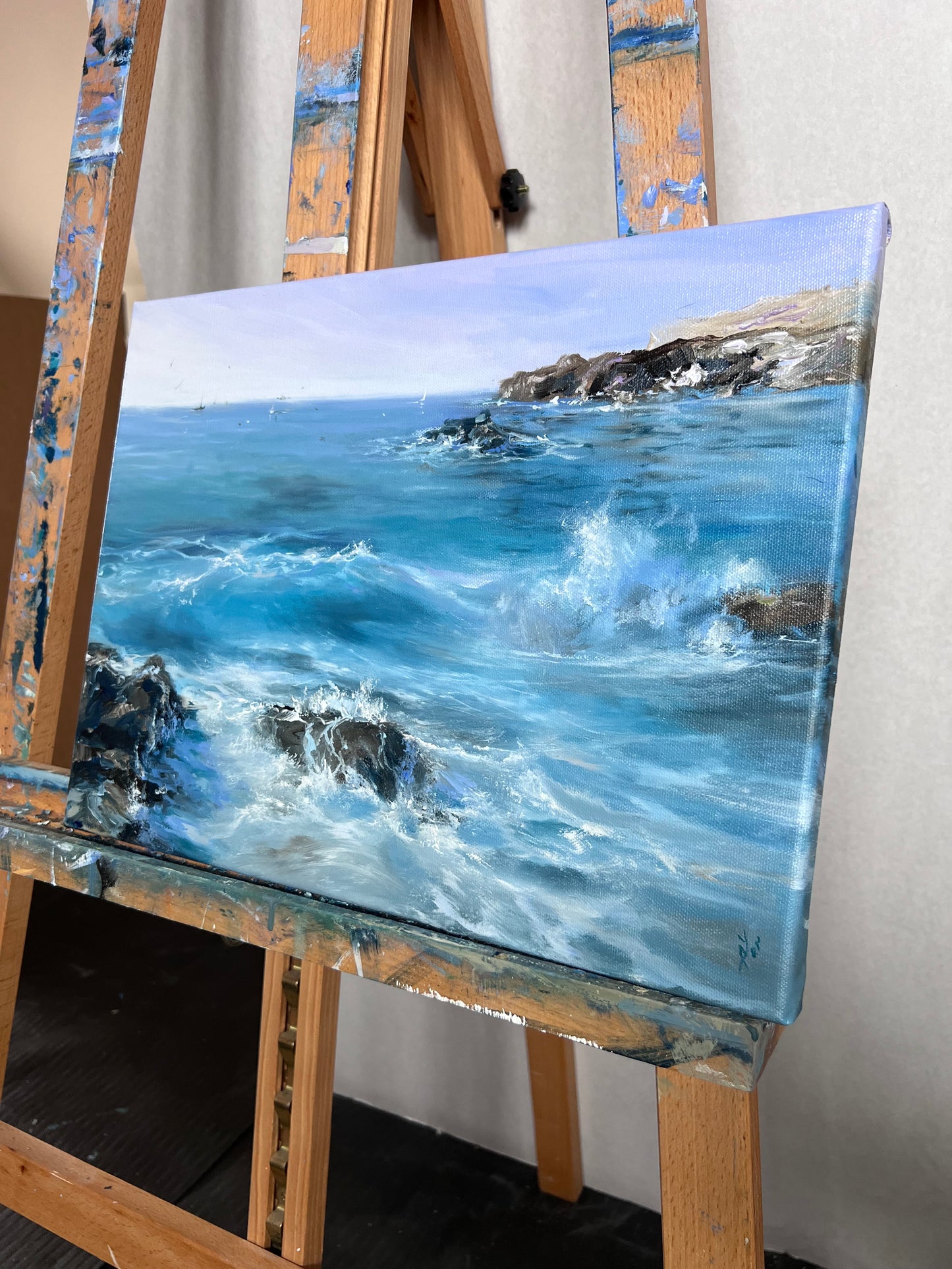 Never-ending Summer, original oil painting