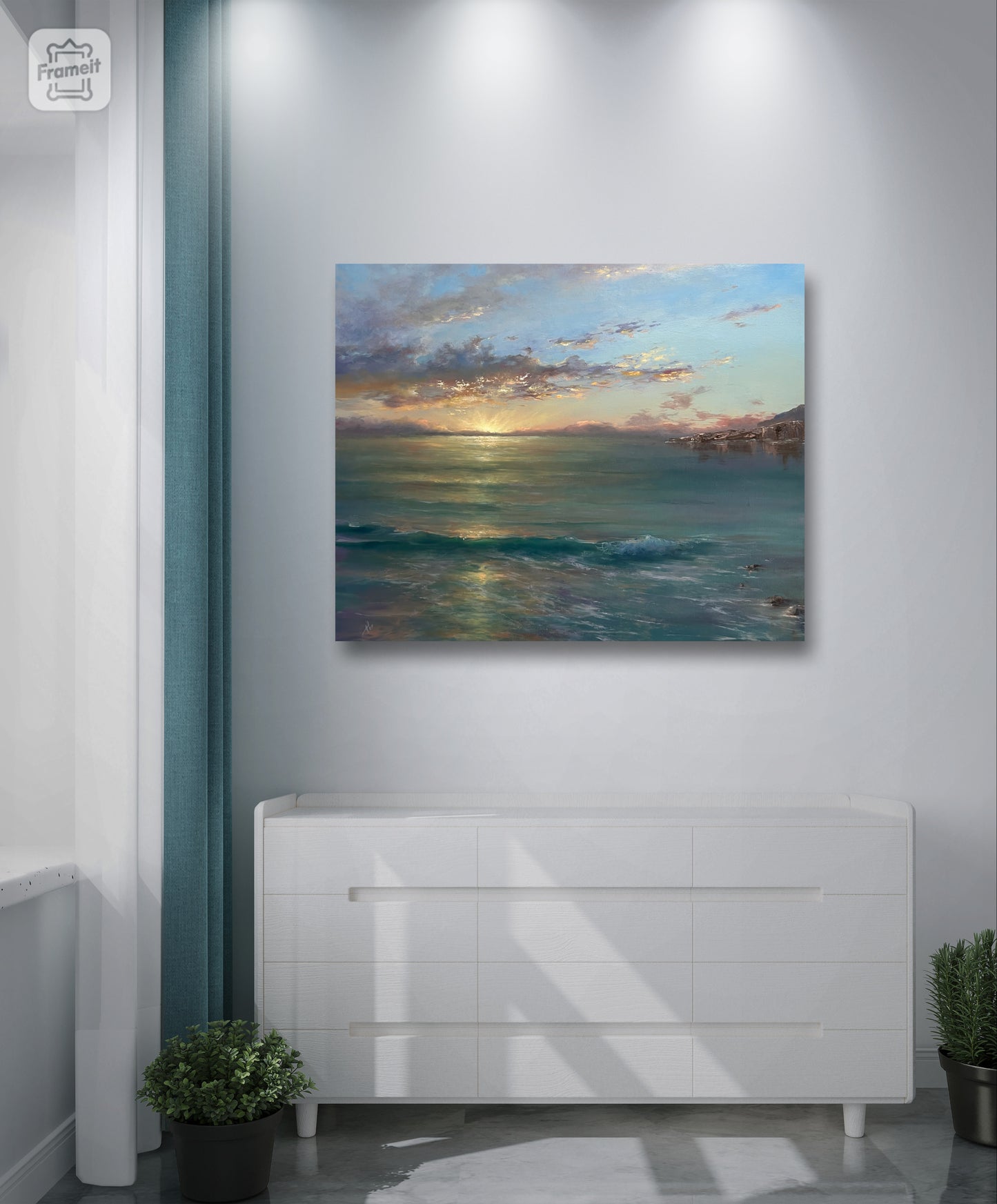 Summer’s Greeting, 61x76 cm, original oil painting