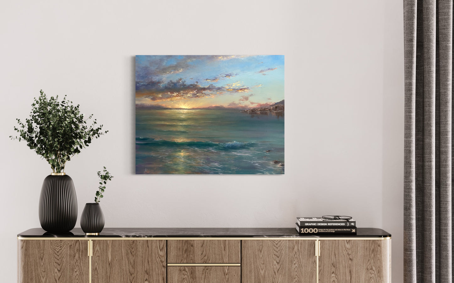 Summer’s Greeting, 61x76 cm, original oil painting