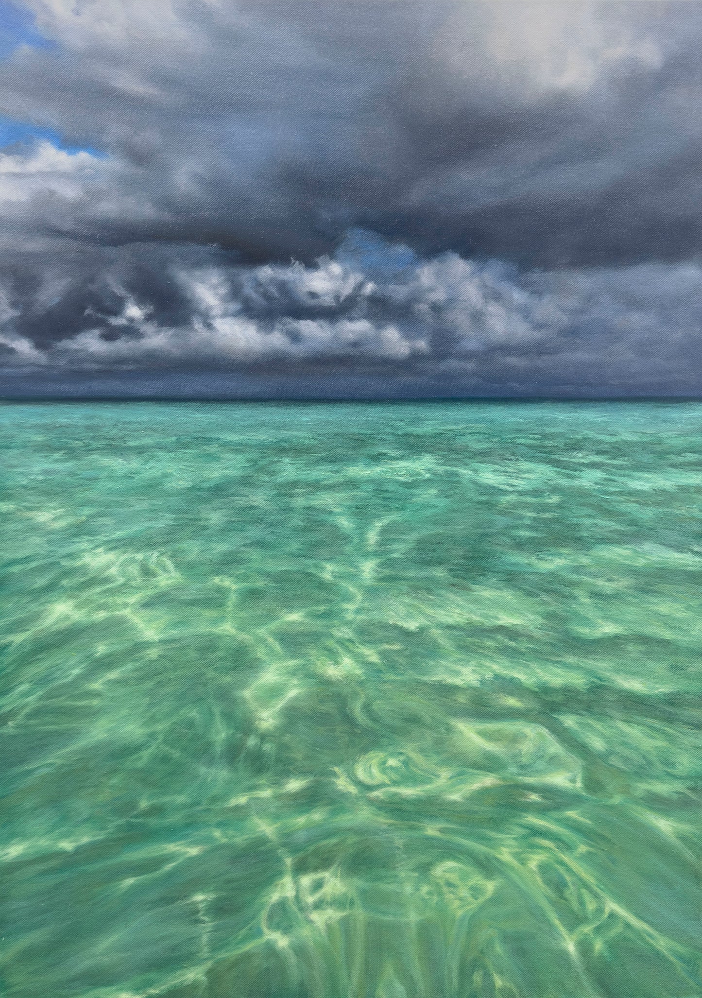 Under the Mexican Sky, 61x76 cm, original oil painting