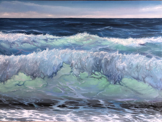 Summer Memories, 60x80 cm, original oil painting