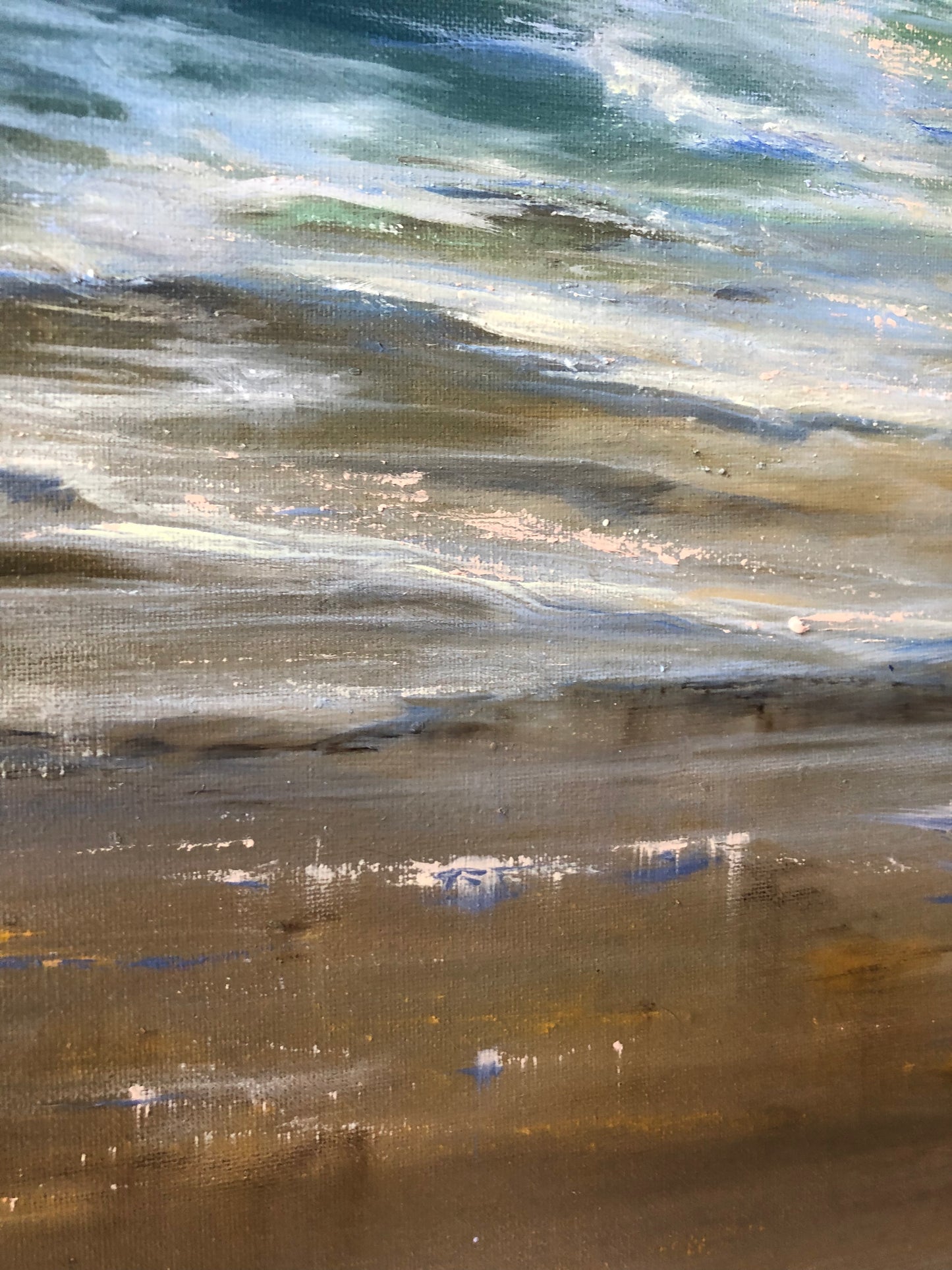 Shine Bright, original oil painting