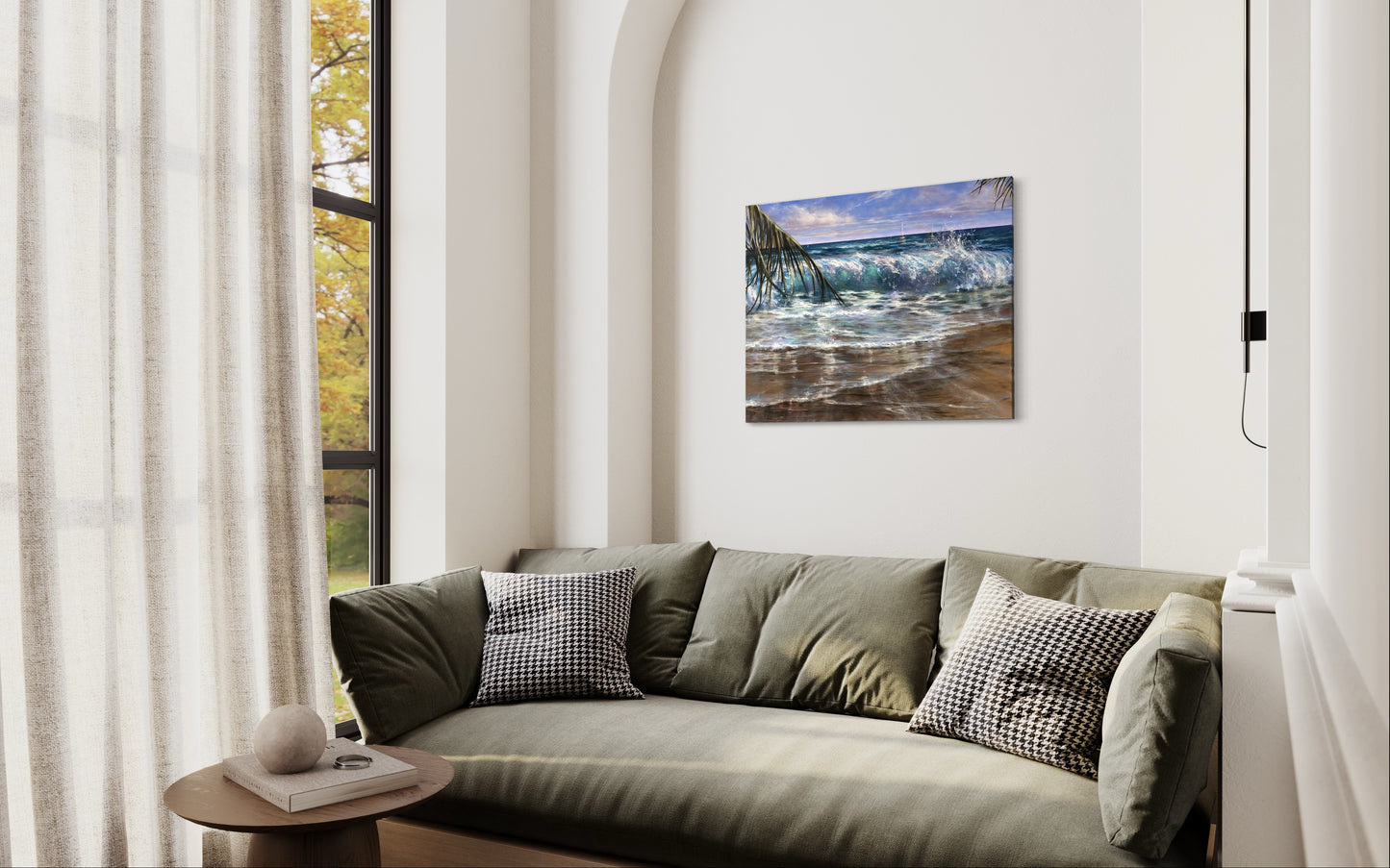 ready to hang oil seascape