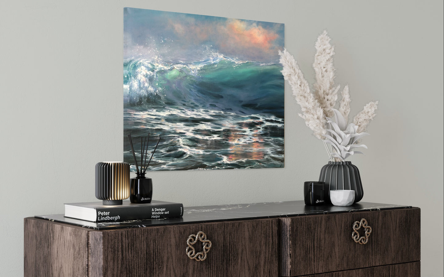 Glowing, 61x76 cm, original oil painting