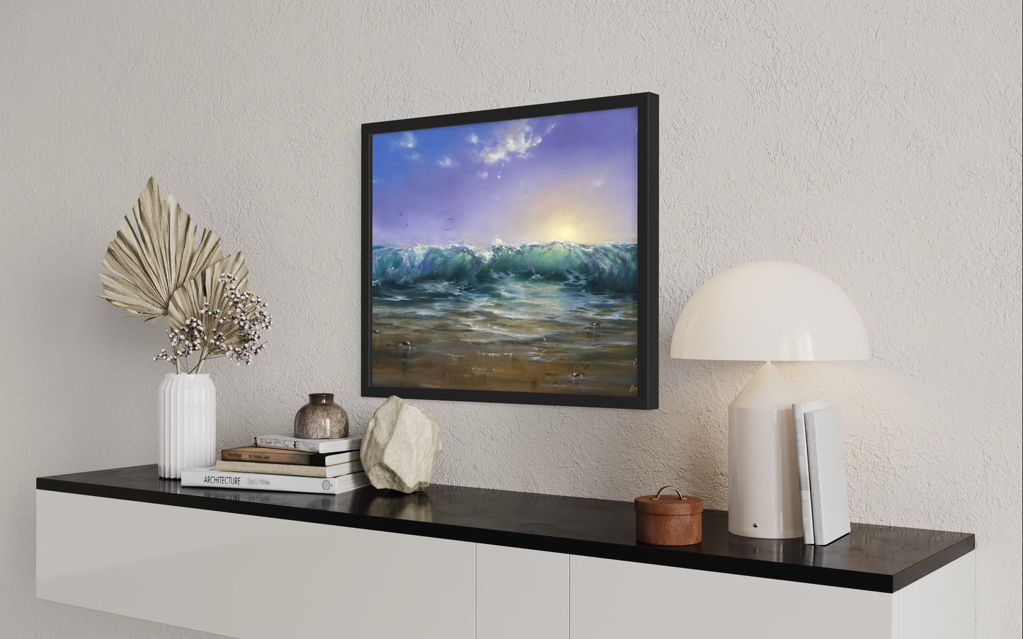 ready to hang oil painting