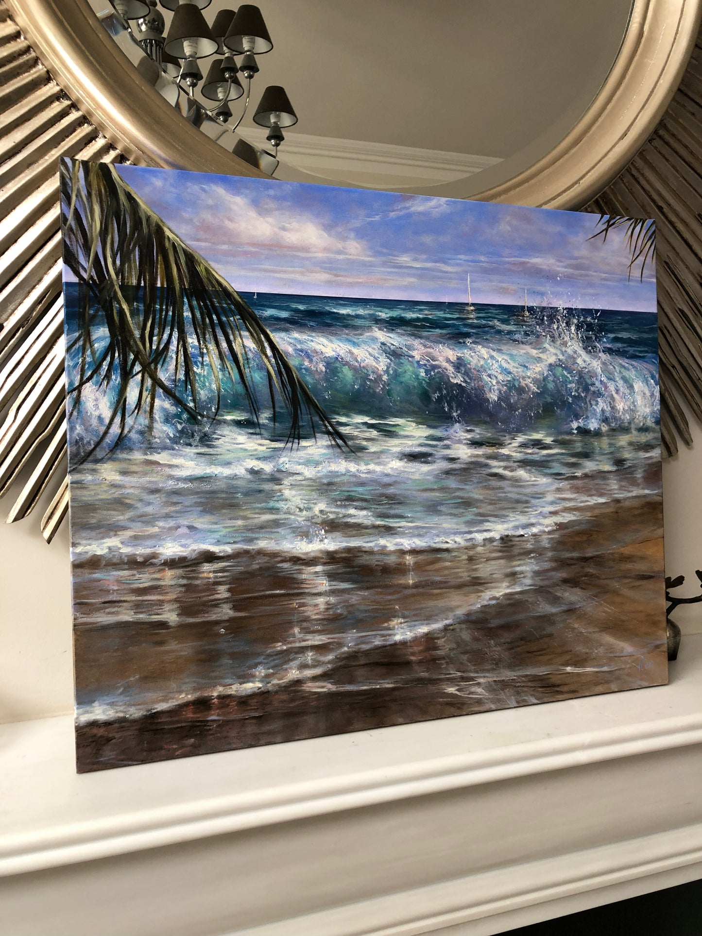 seascape oil painting
