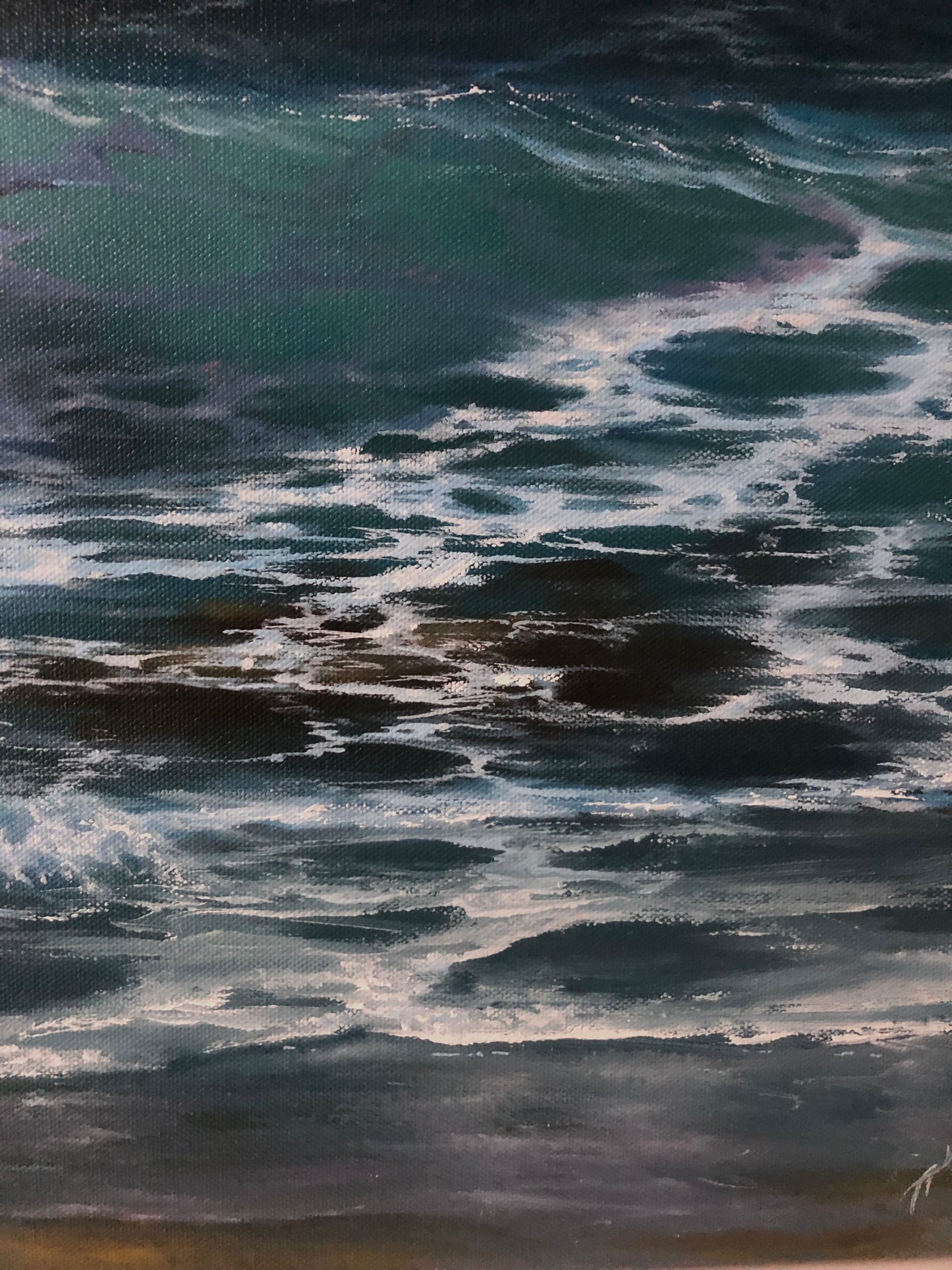 Ardent, original oil painting