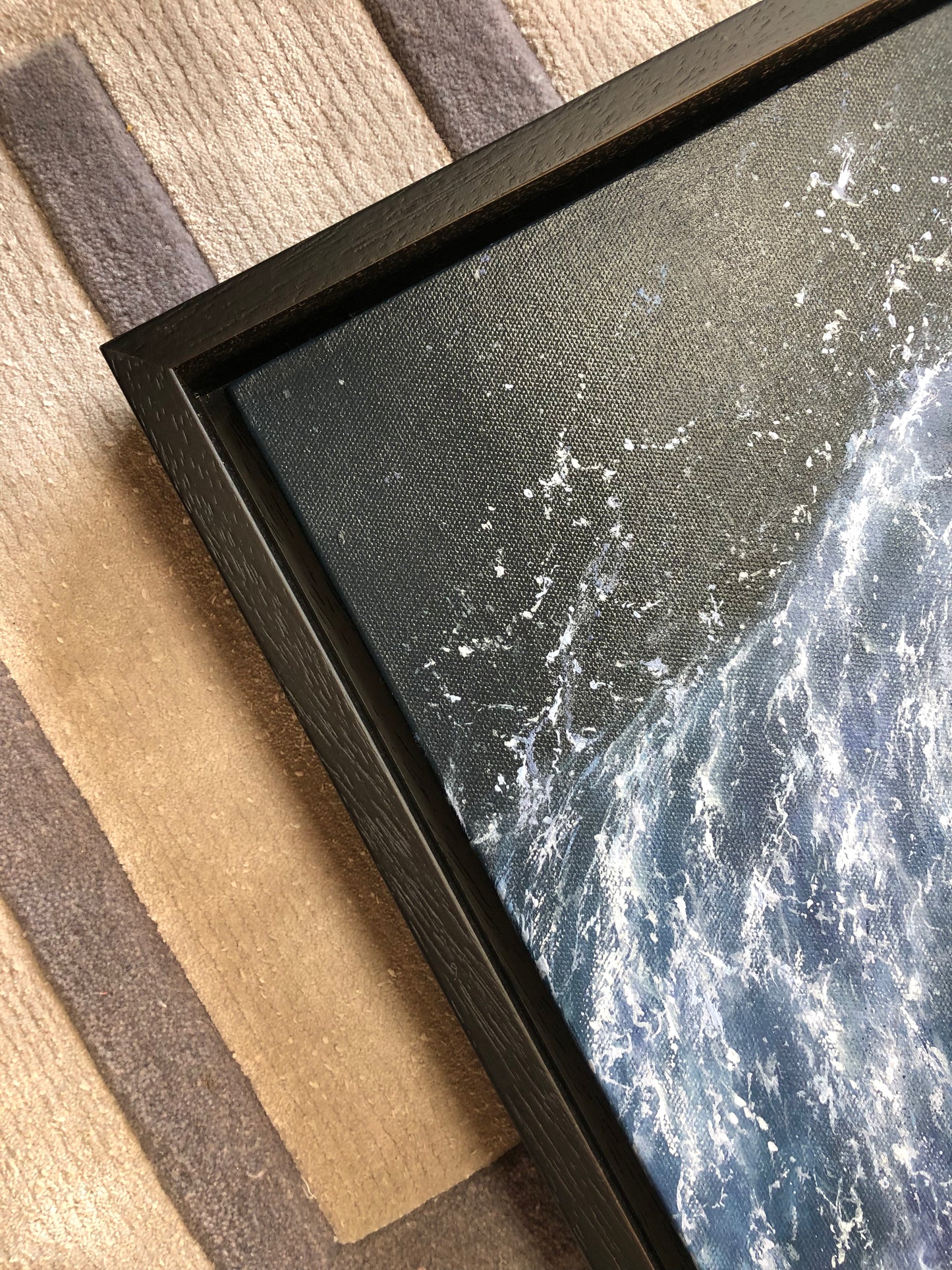 Hypnosis of the Ocean, 76x102 cm, original oil painting