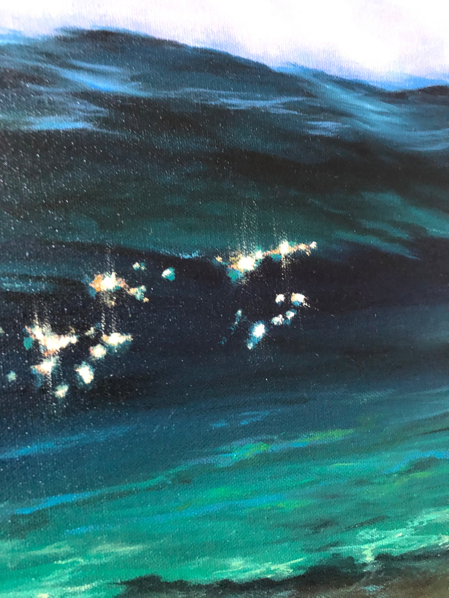 Ocean's Spell, 61x76 cm, original oil painting