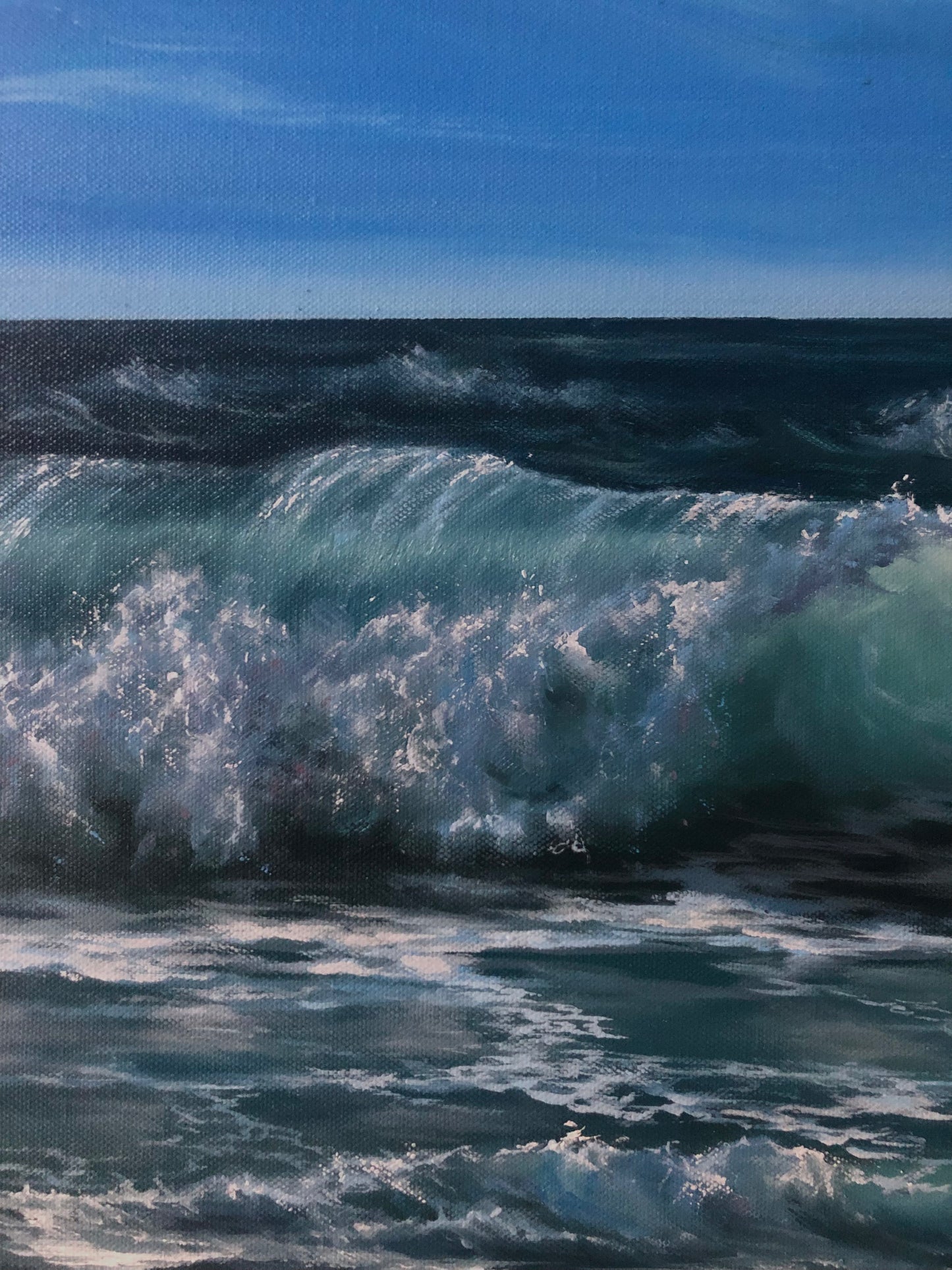 Ardent, original oil painting