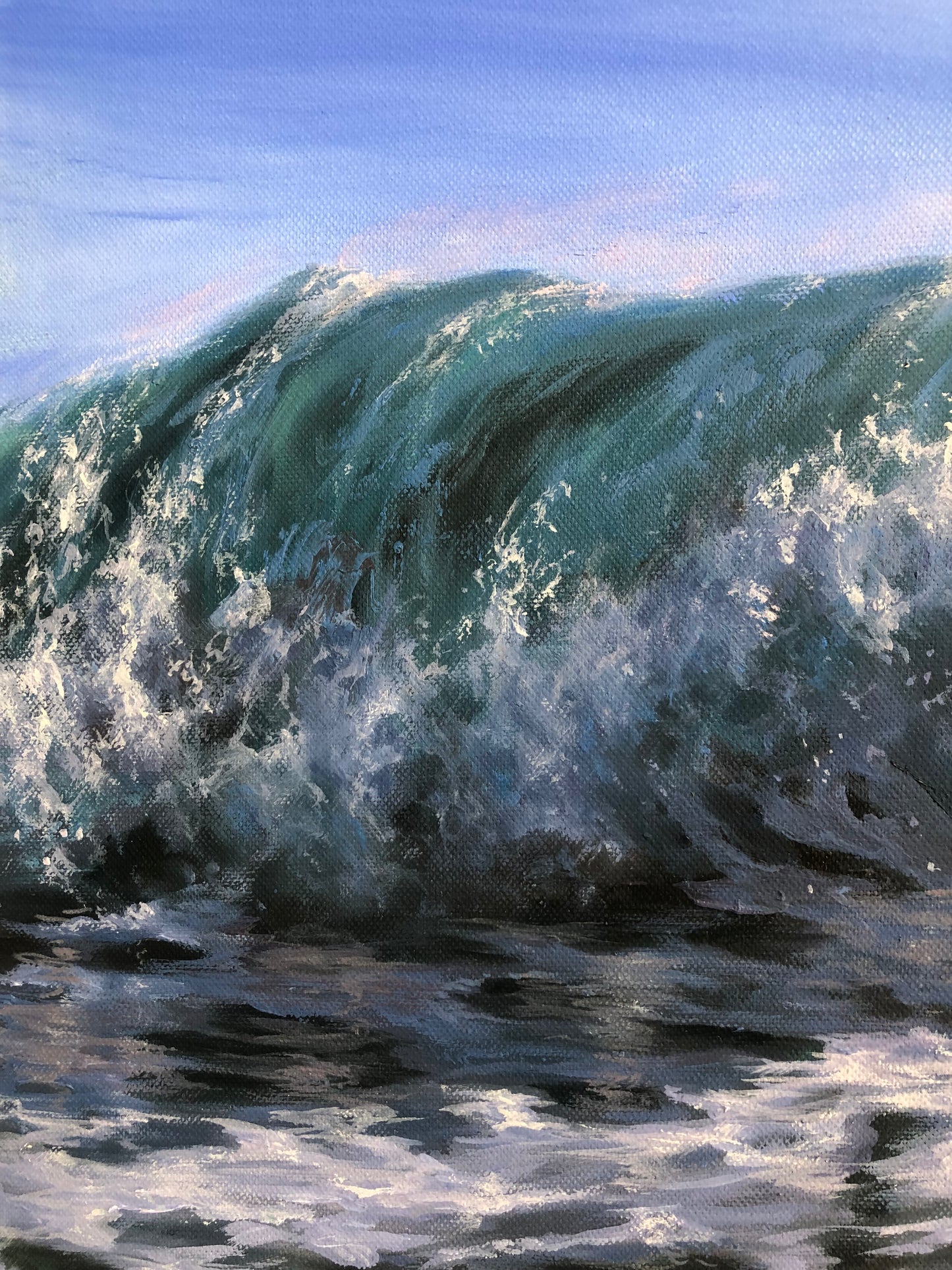 Limited edition fine art print 40x30cm - Boisterous Tide