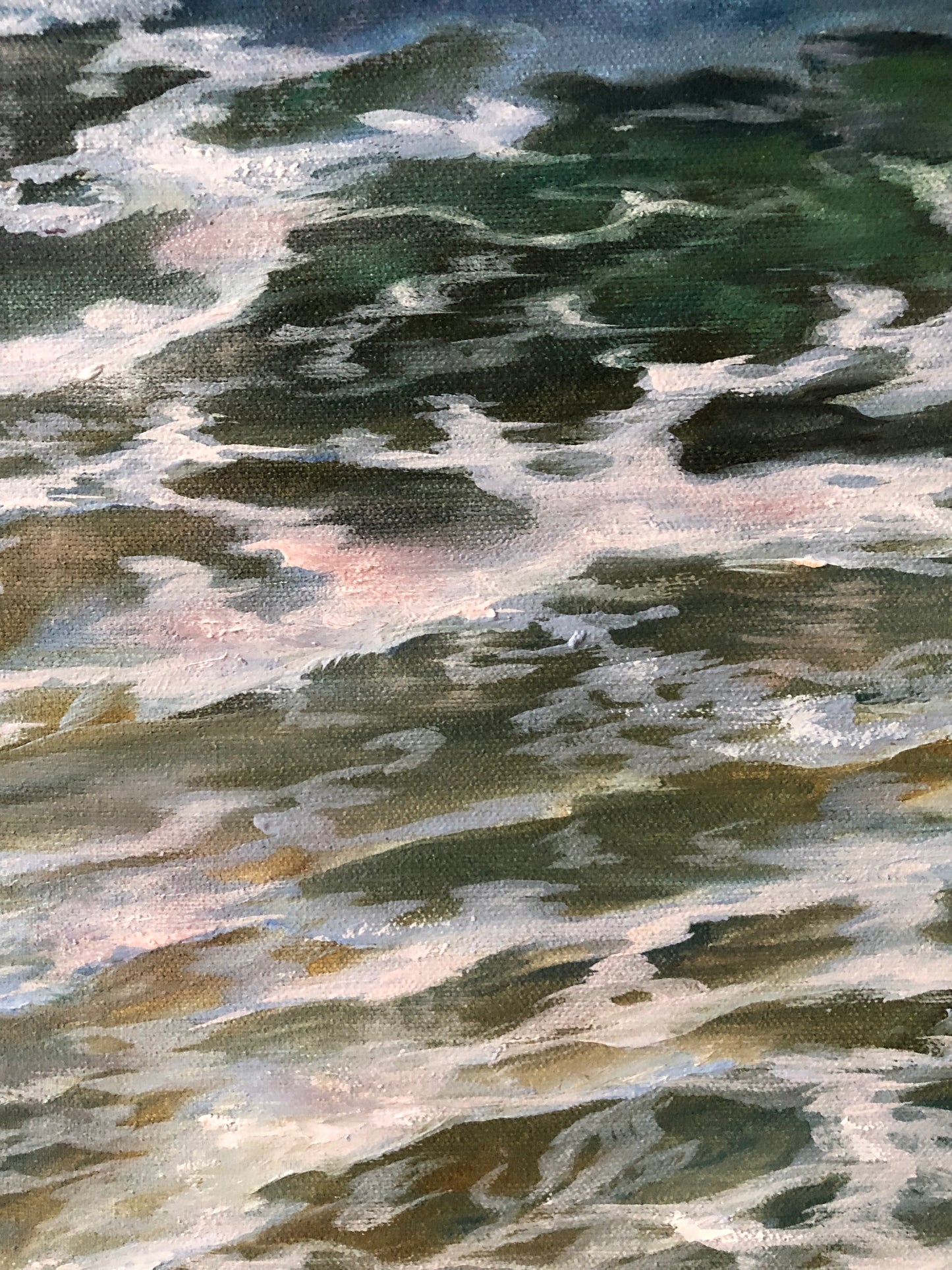 Tender Afternoon, original oil painting