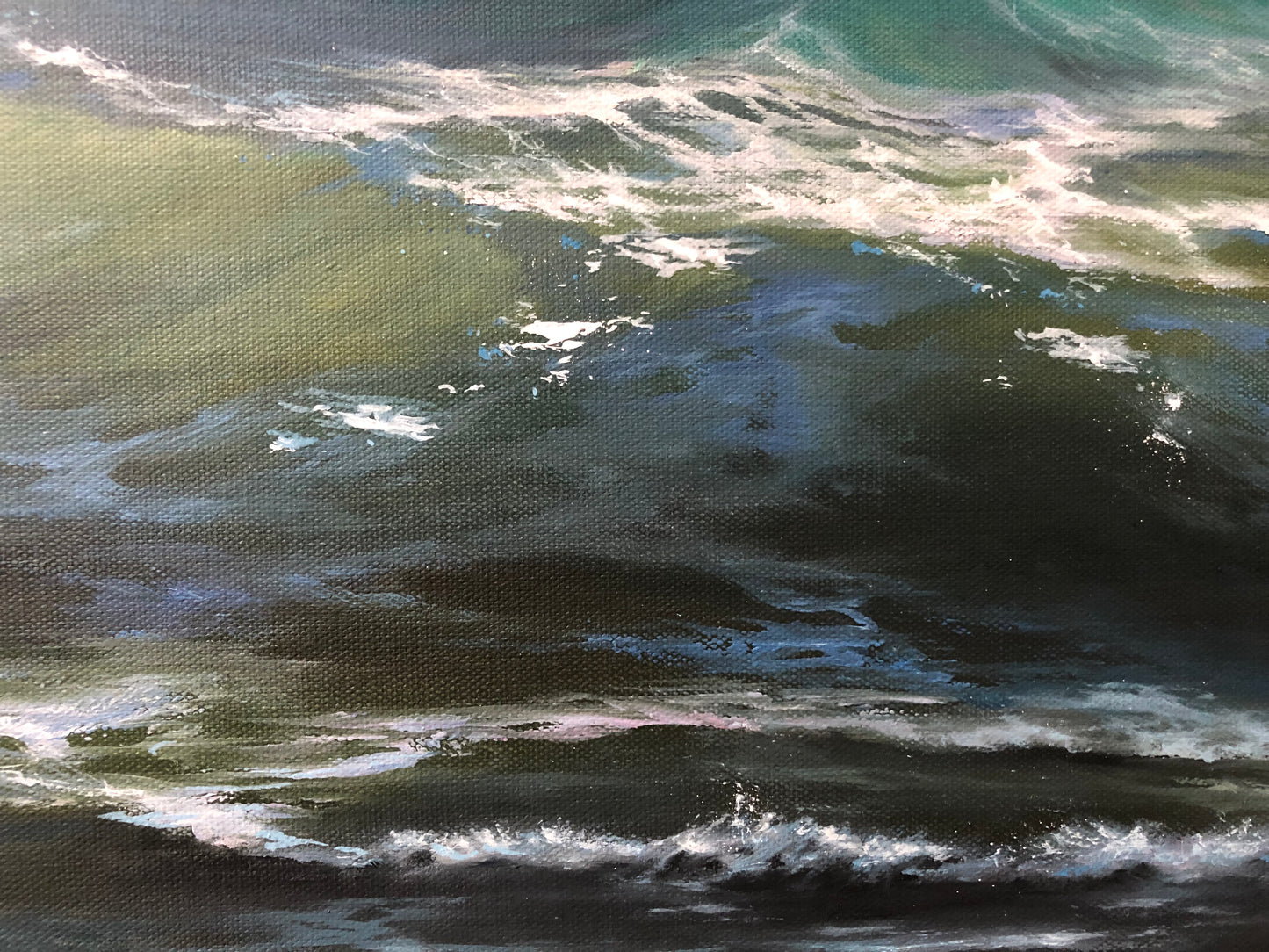 Storm is Coming, original oil painting