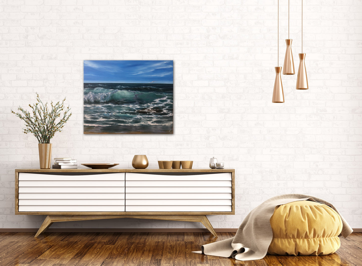 Ardent, original oil painting