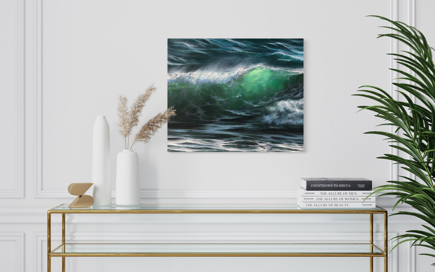 ready to hang oil painting