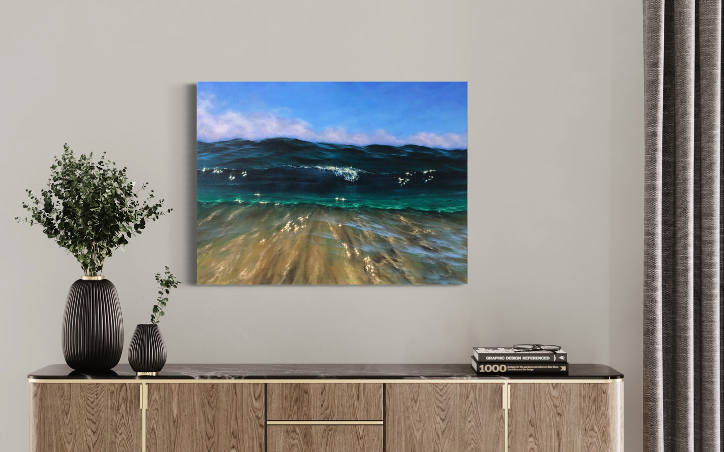 Sea oil painting for sale UK