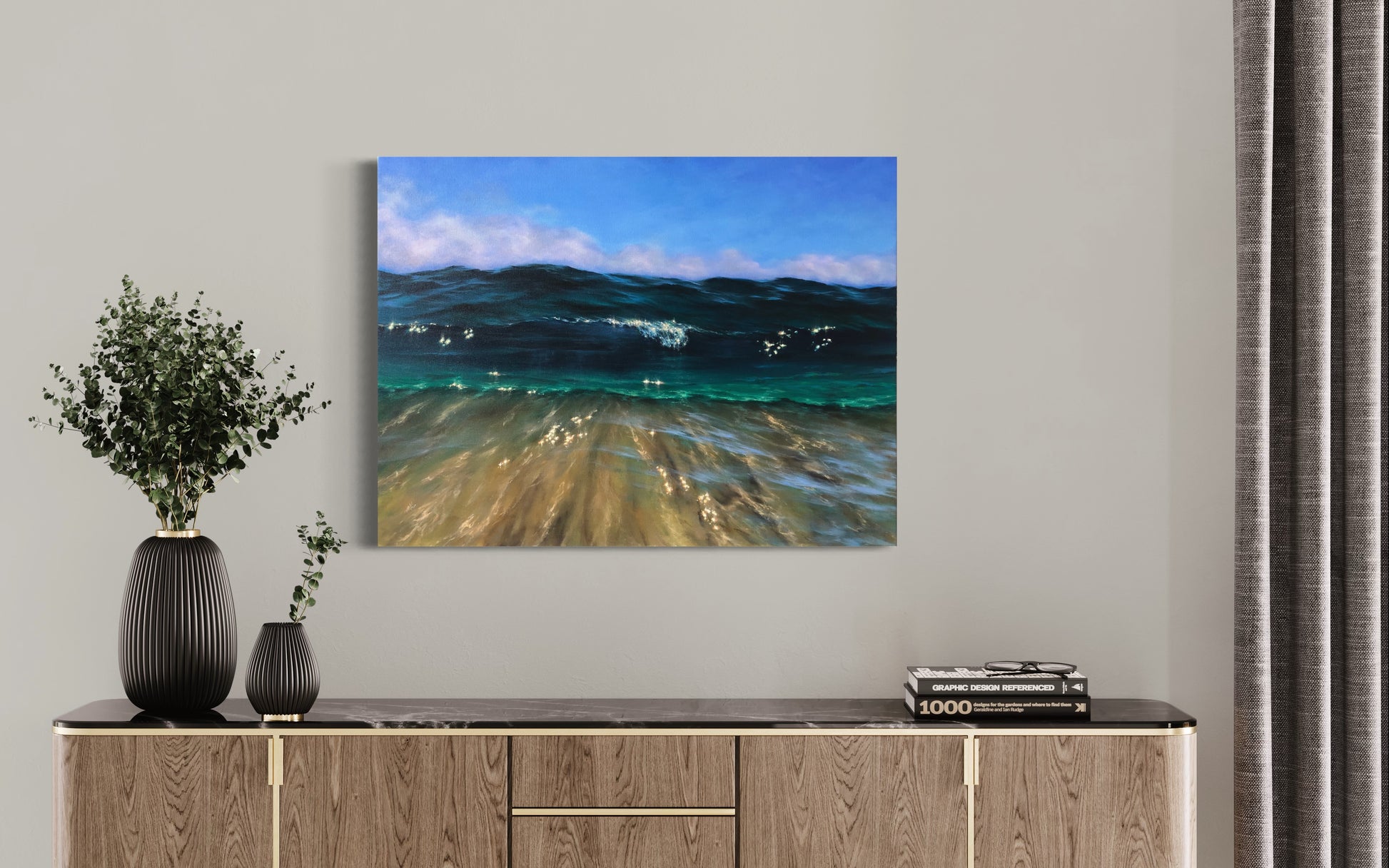 Sea oil painting for sale UK