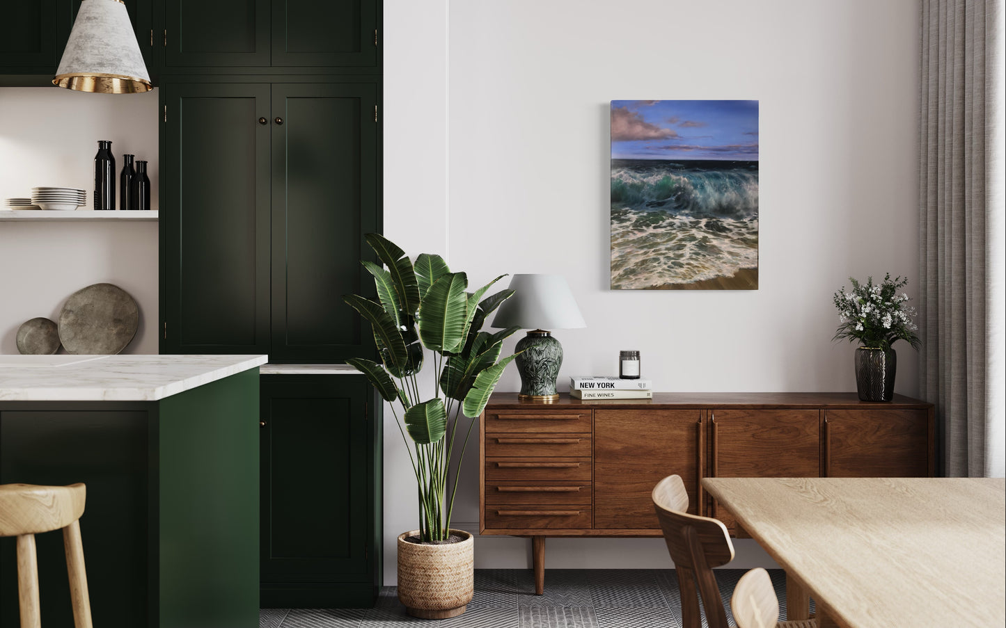 Tender Afternoon, original oil painting