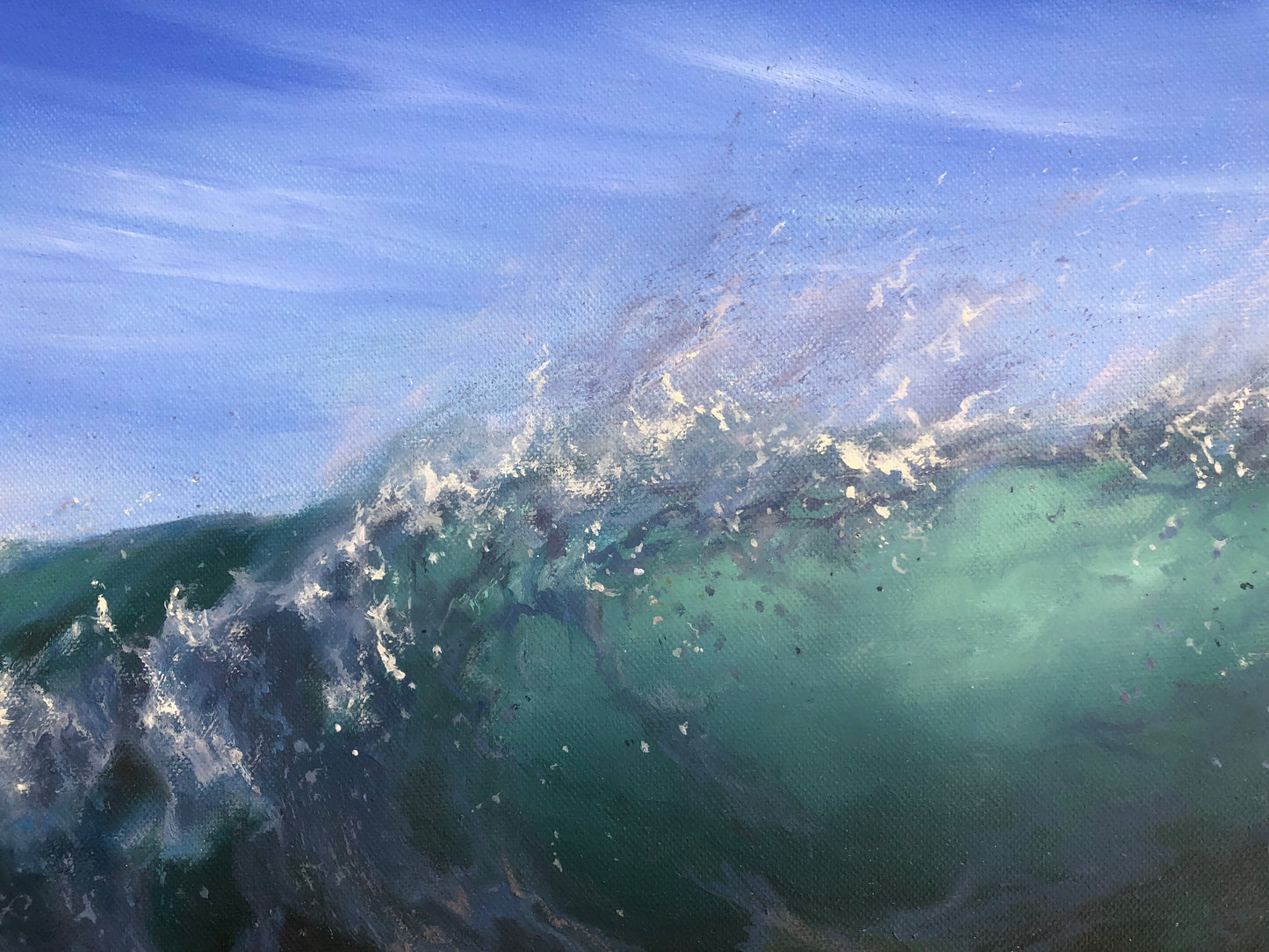 Limited edition fine art print 40x30cm - Boisterous Tide