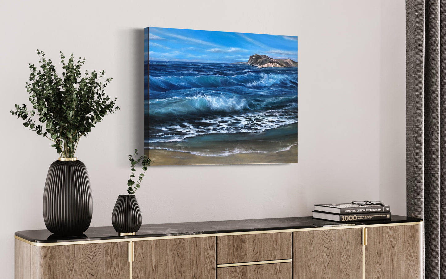 Secret Getaway, 61x76 cm, original oil painting