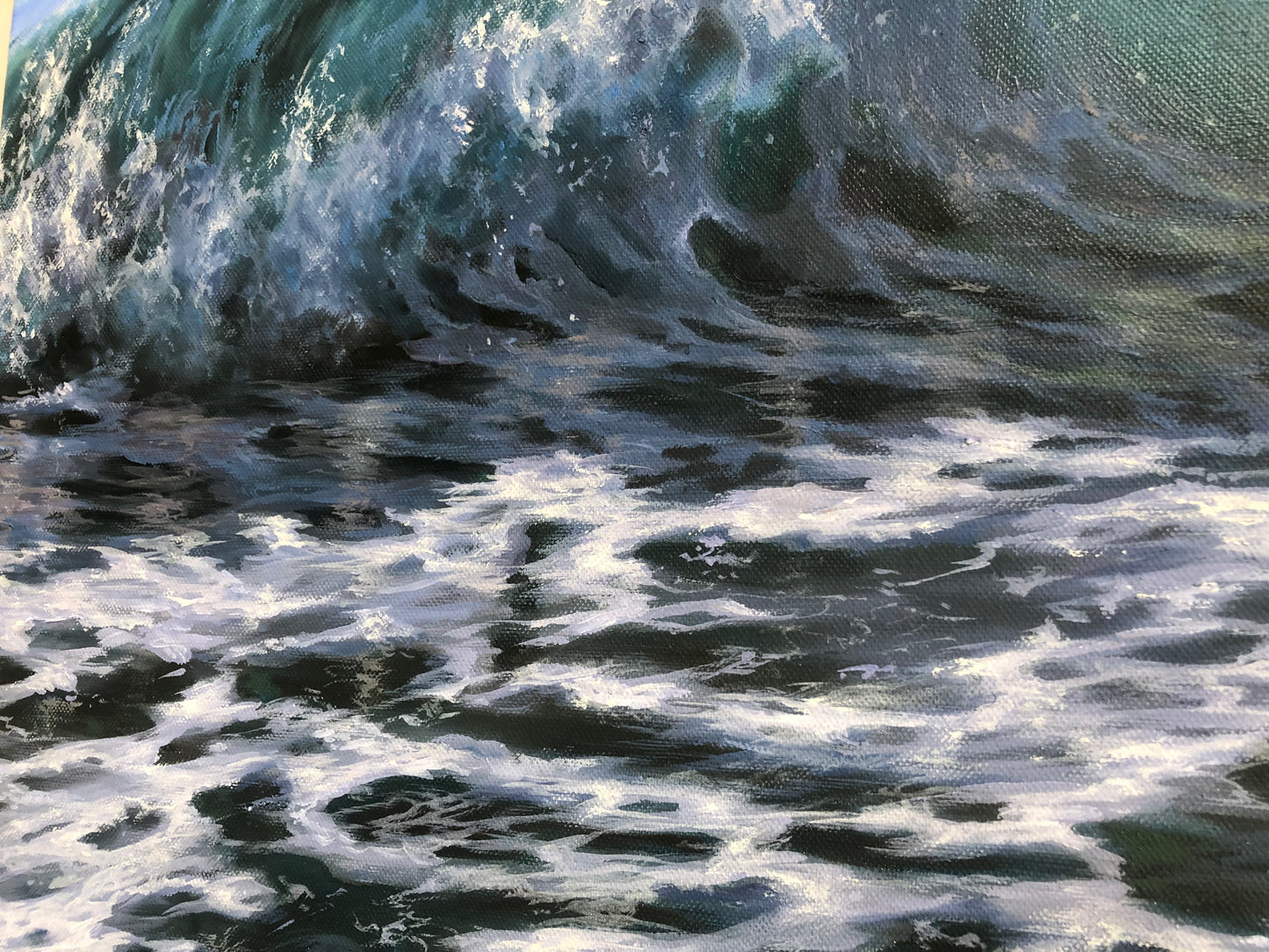 Limited edition fine art print 40x30cm - Boisterous Tide